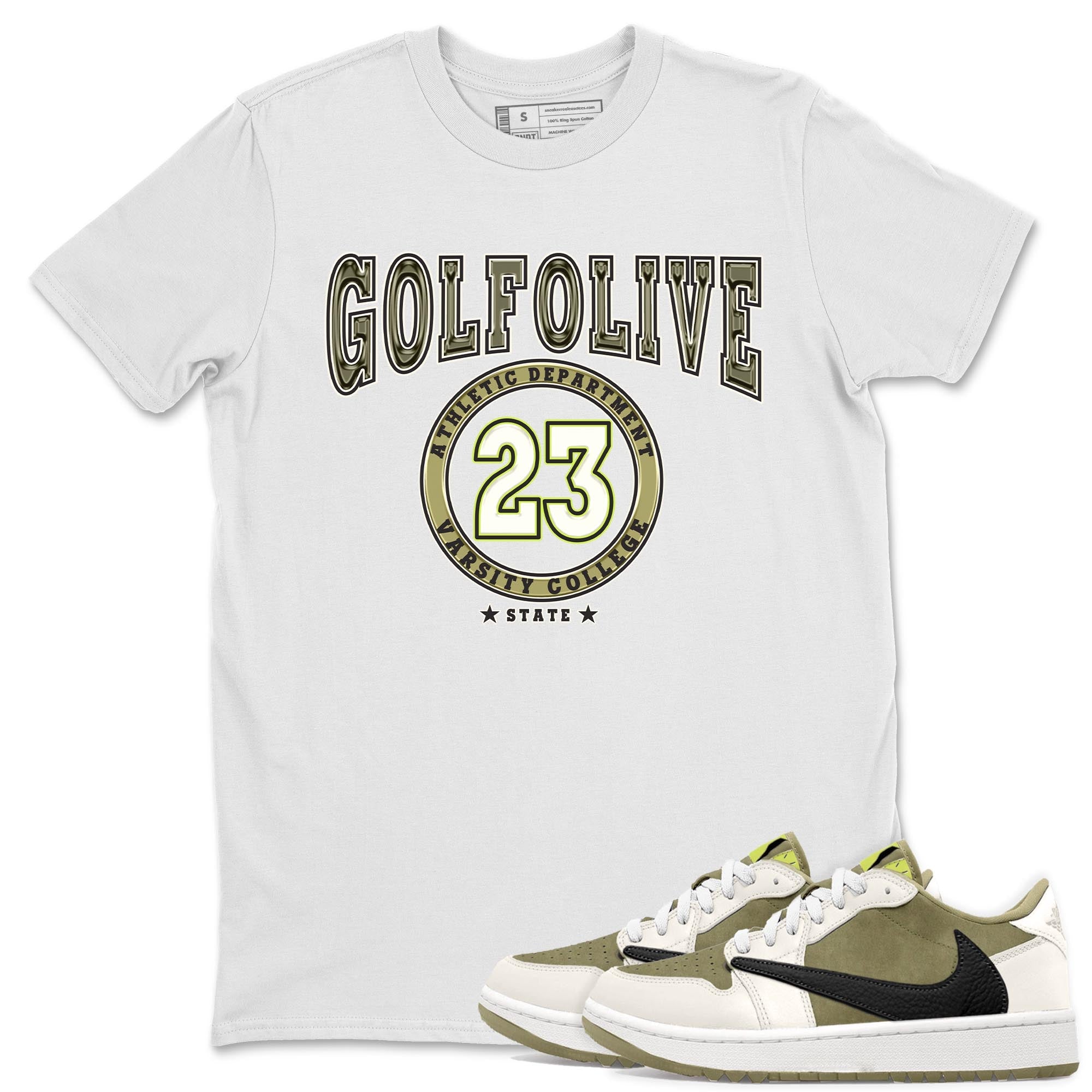 Varsity snkmatch Tee - Air Jordan 1 Travis Scott Golf