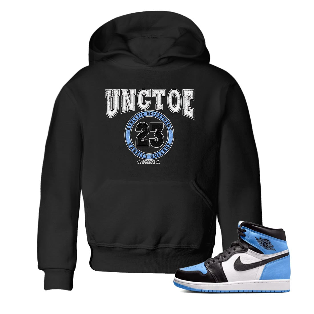 Varsity snkmatch Tee Kids - Air Jordan 1 UNC Toe