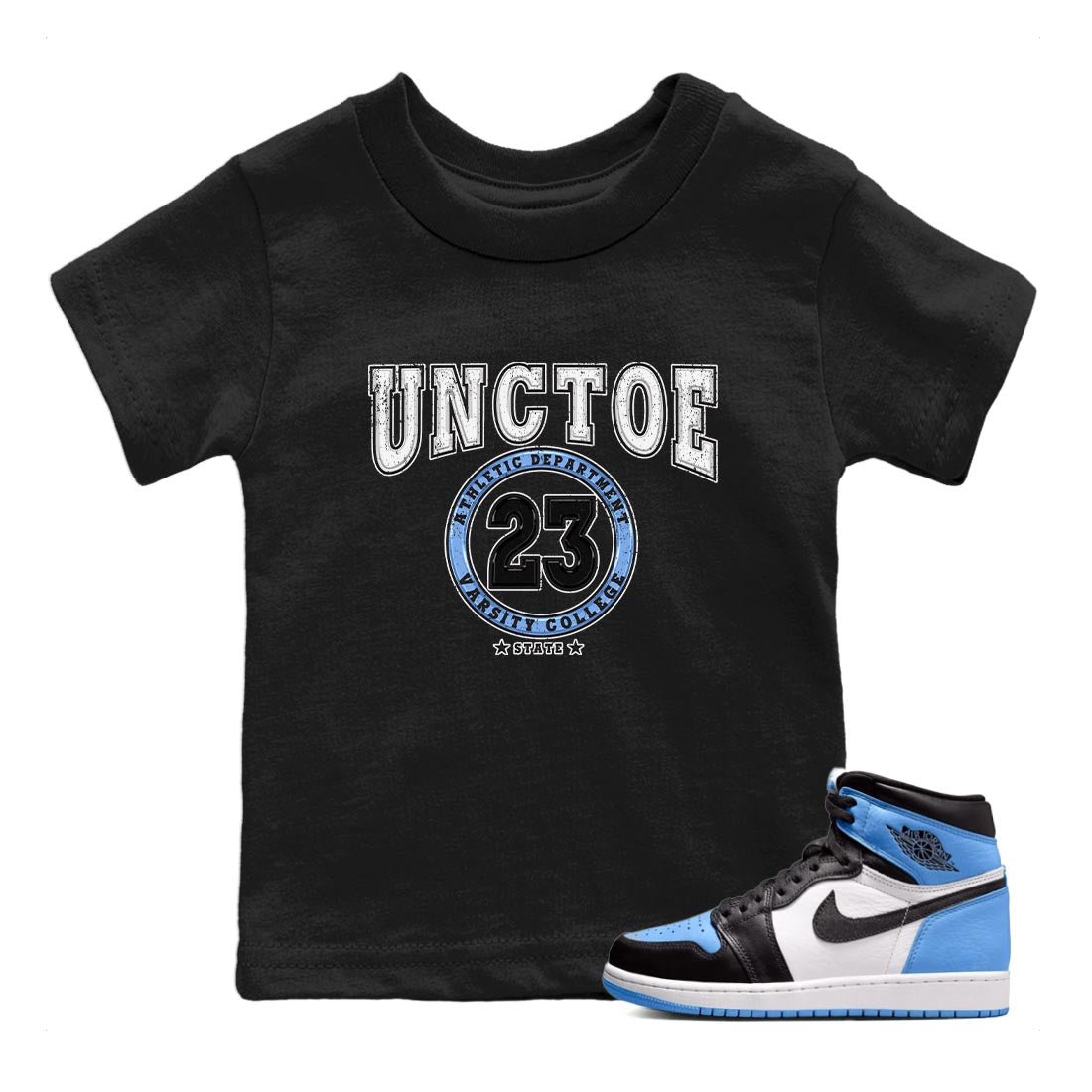 Varsity snkmatch Tee Kids - Air Jordan 1 UNC Toe