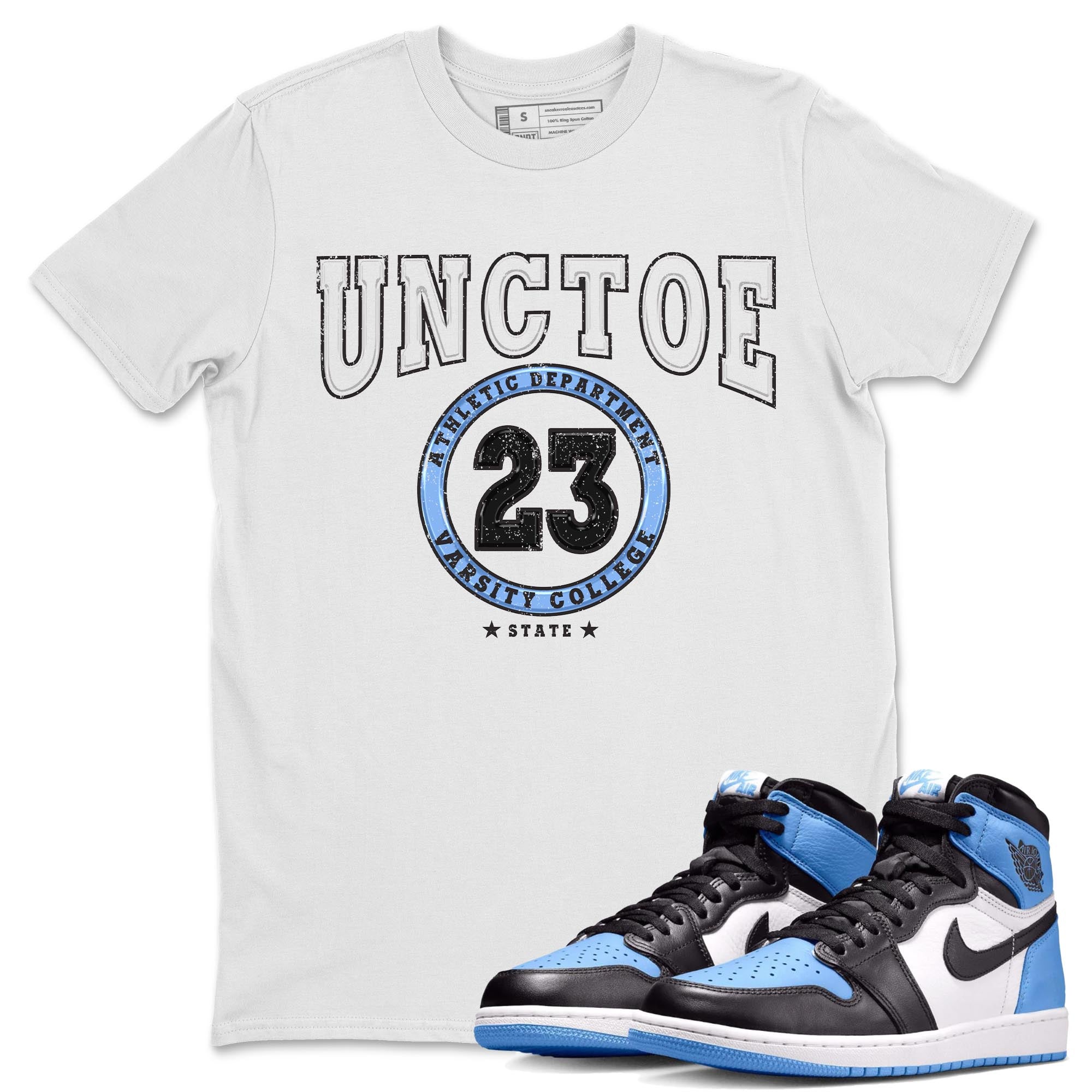 Varsity snkmatch Tee - Air Jordan 1 UNC Toe