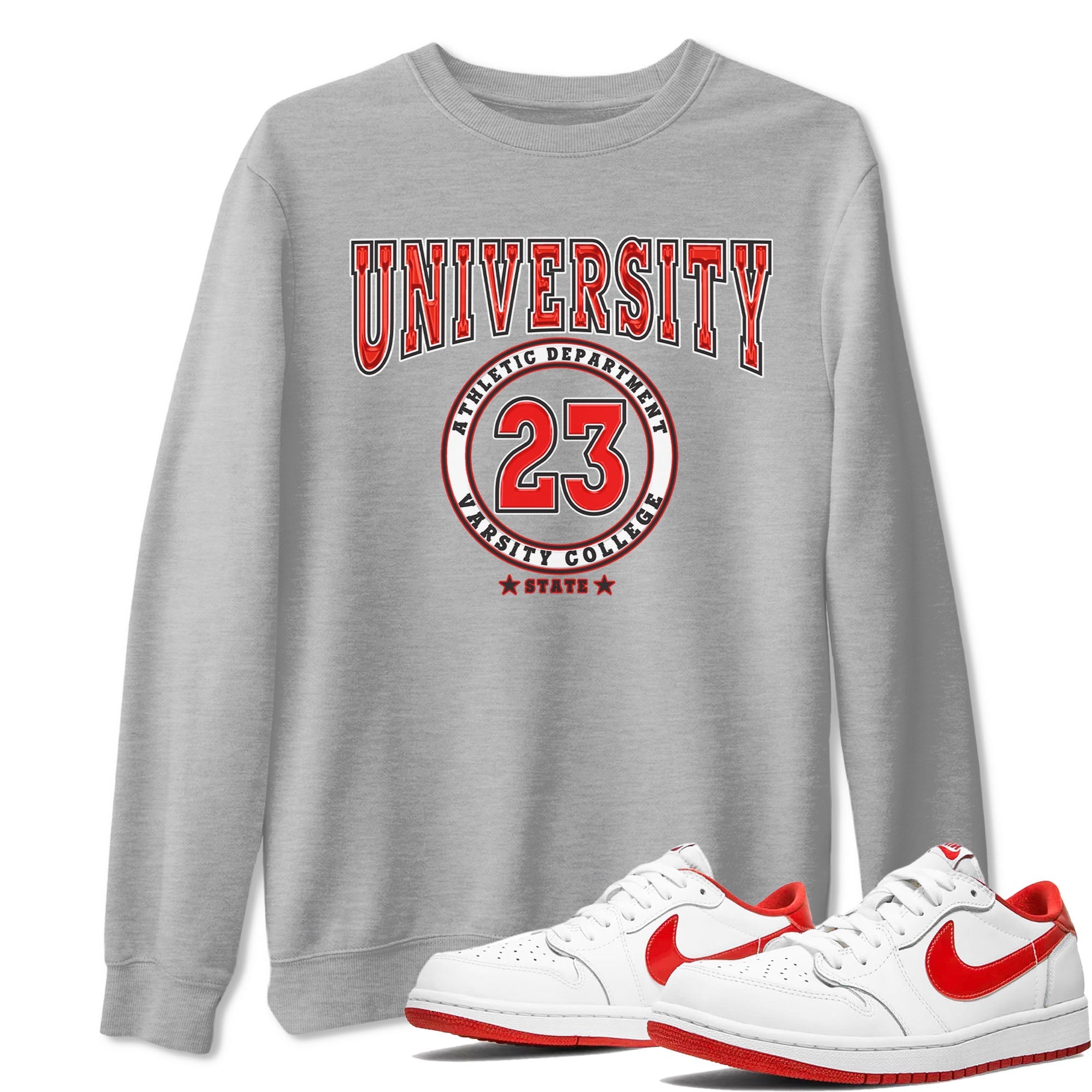 Varsity snkmatch Tee - Air Jordan 1 University Red