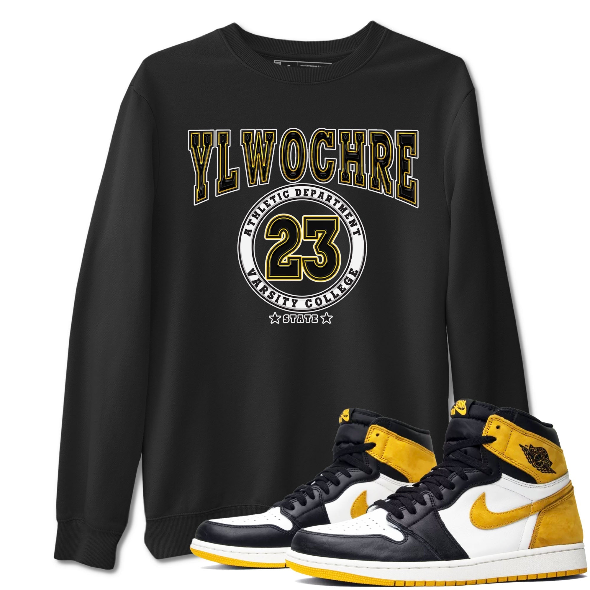 Varsity snkmatch Tees - Air Jordan 1 Yellow Ochre