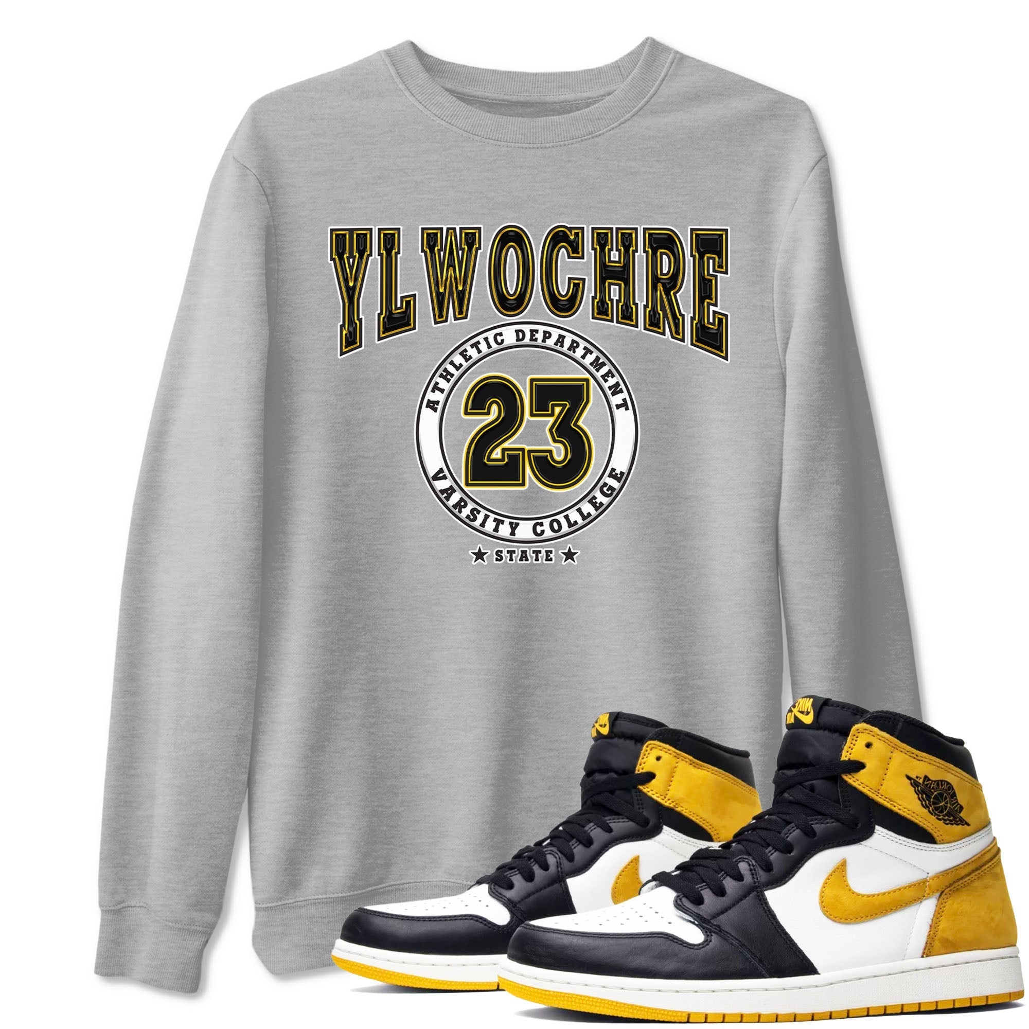 Varsity snkmatch Tees - Air Jordan 1 Yellow Ochre