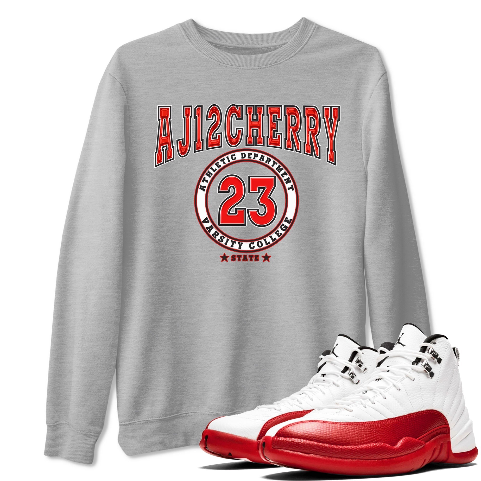 Varsity snkmatch Tee - Air Jordan 12 Cherry