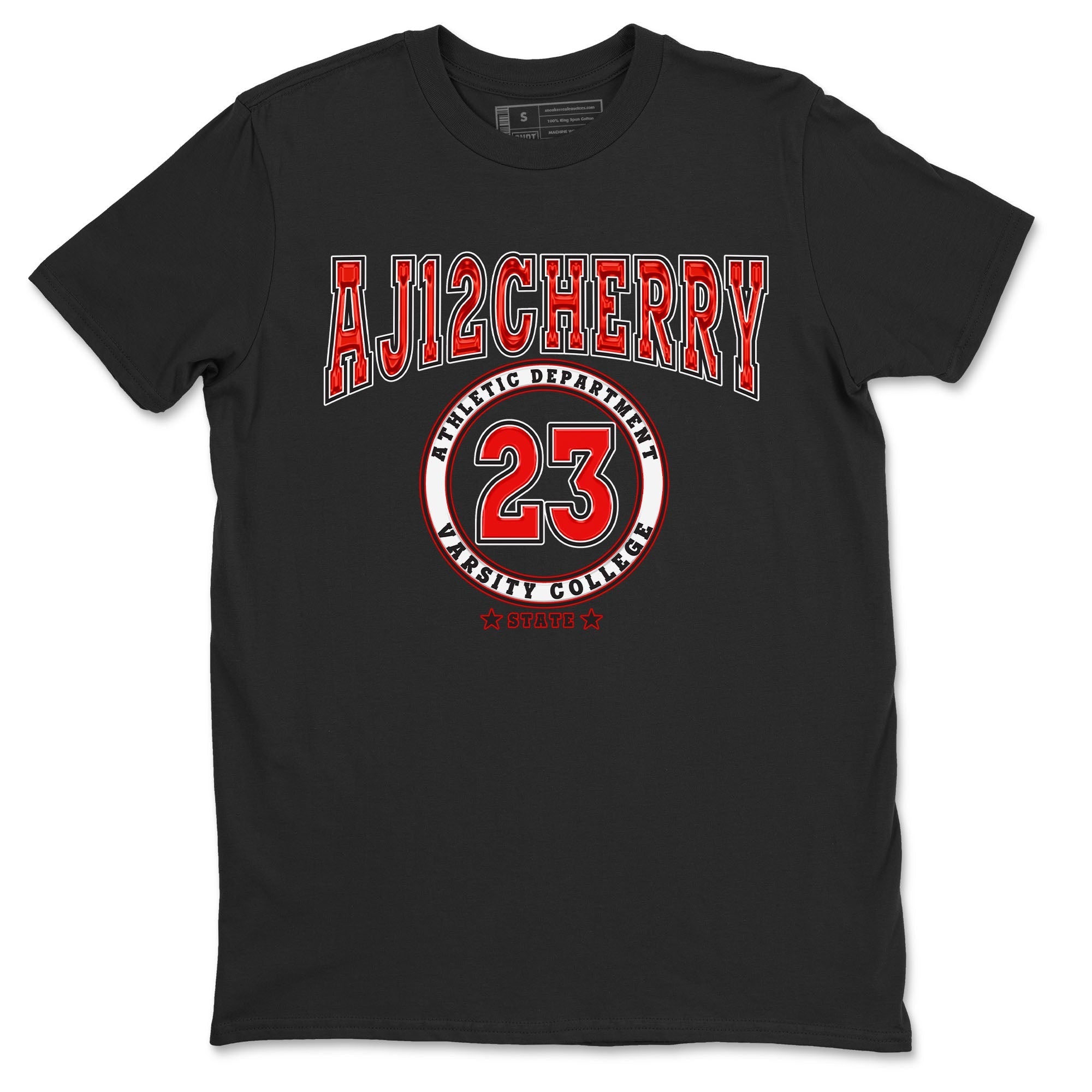 Varsity snkmatch Tee - Air Jordan 12 Cherry