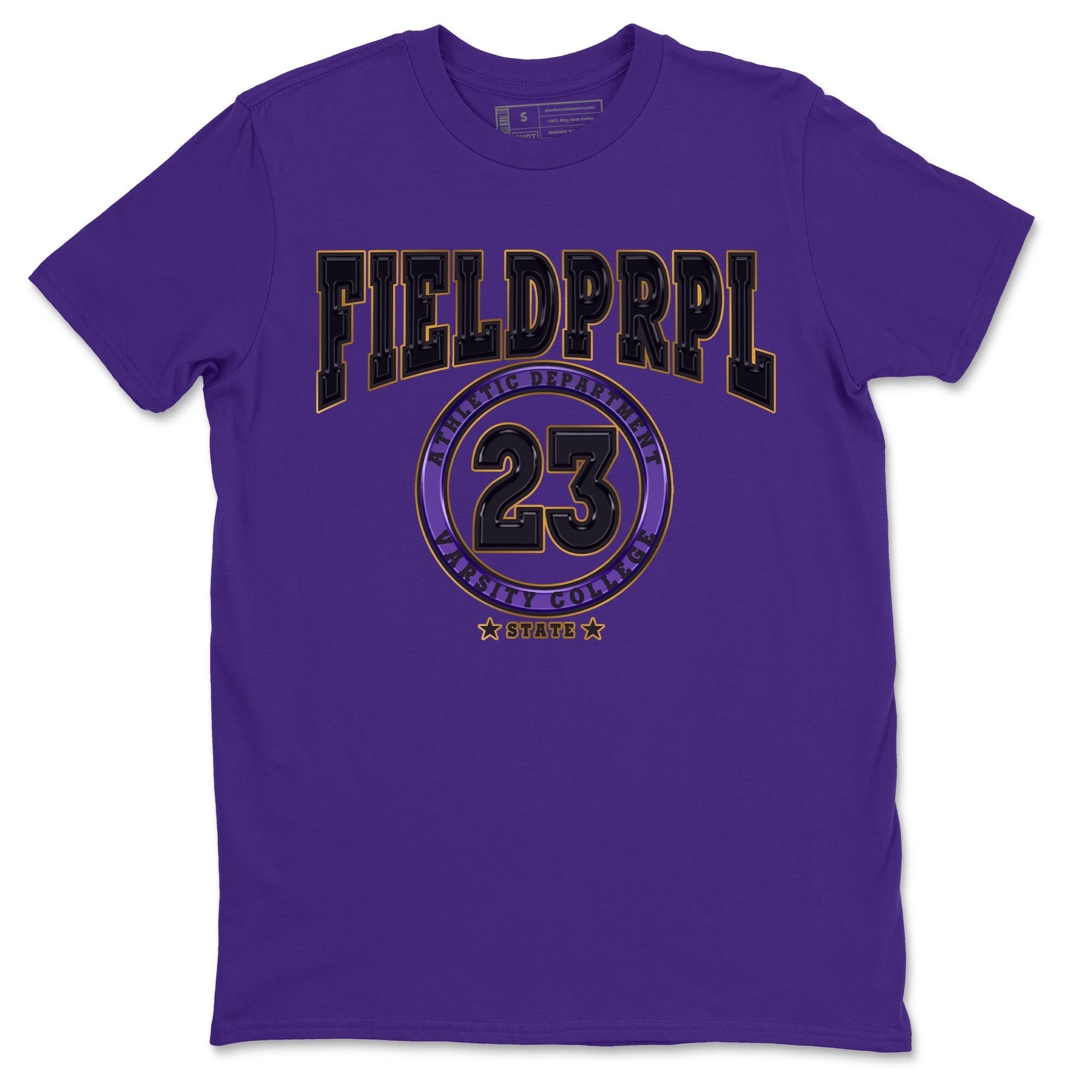 Varsity snkmatch Tee - Air Jordan 12 Field Purple