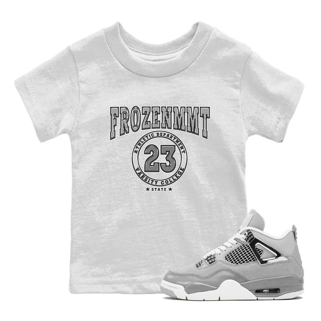 Varsity snkmatch Tee Kids - Air Jordan 4 Frozen Moments
