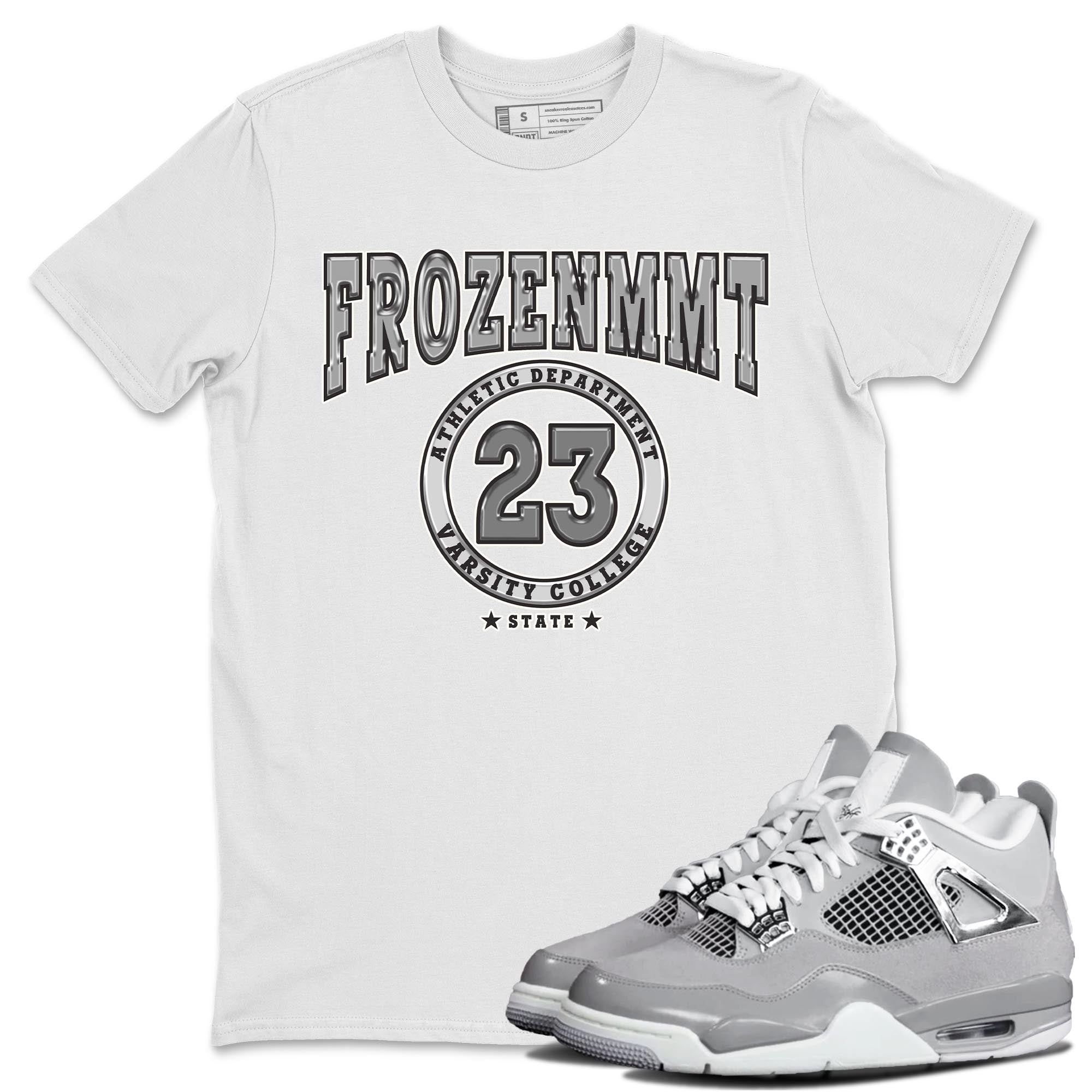 Varsity snkmatch Tee - Air Jordan 4 Frozen Moments