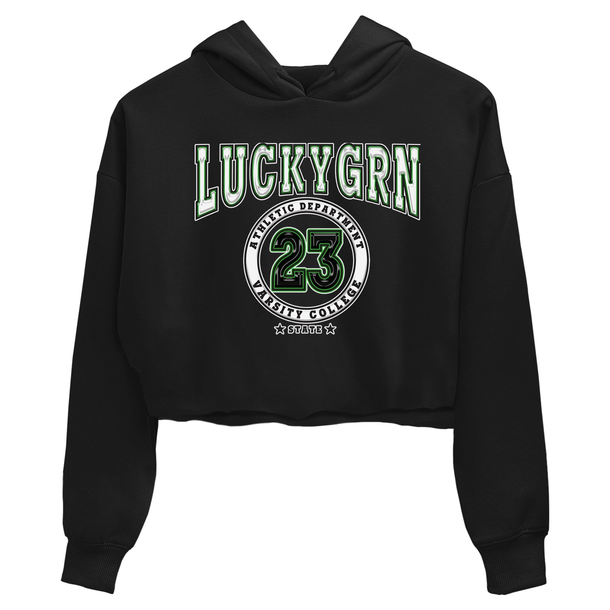 Varsity snkmatch Women's Top - Air Jordan 5 Lucky Green
