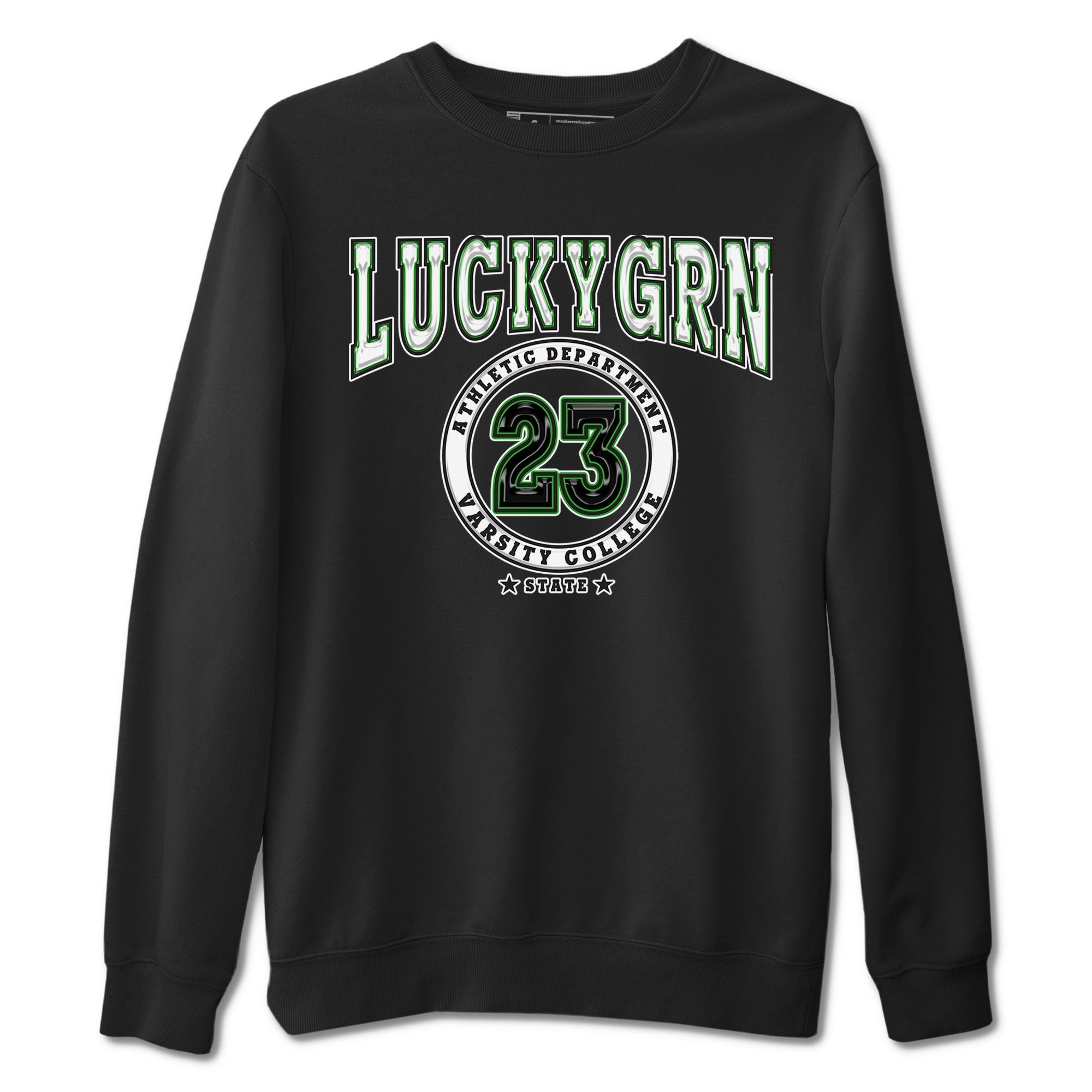 Varsity snkmatch Tees - Air Jordan 5 Lucky Green