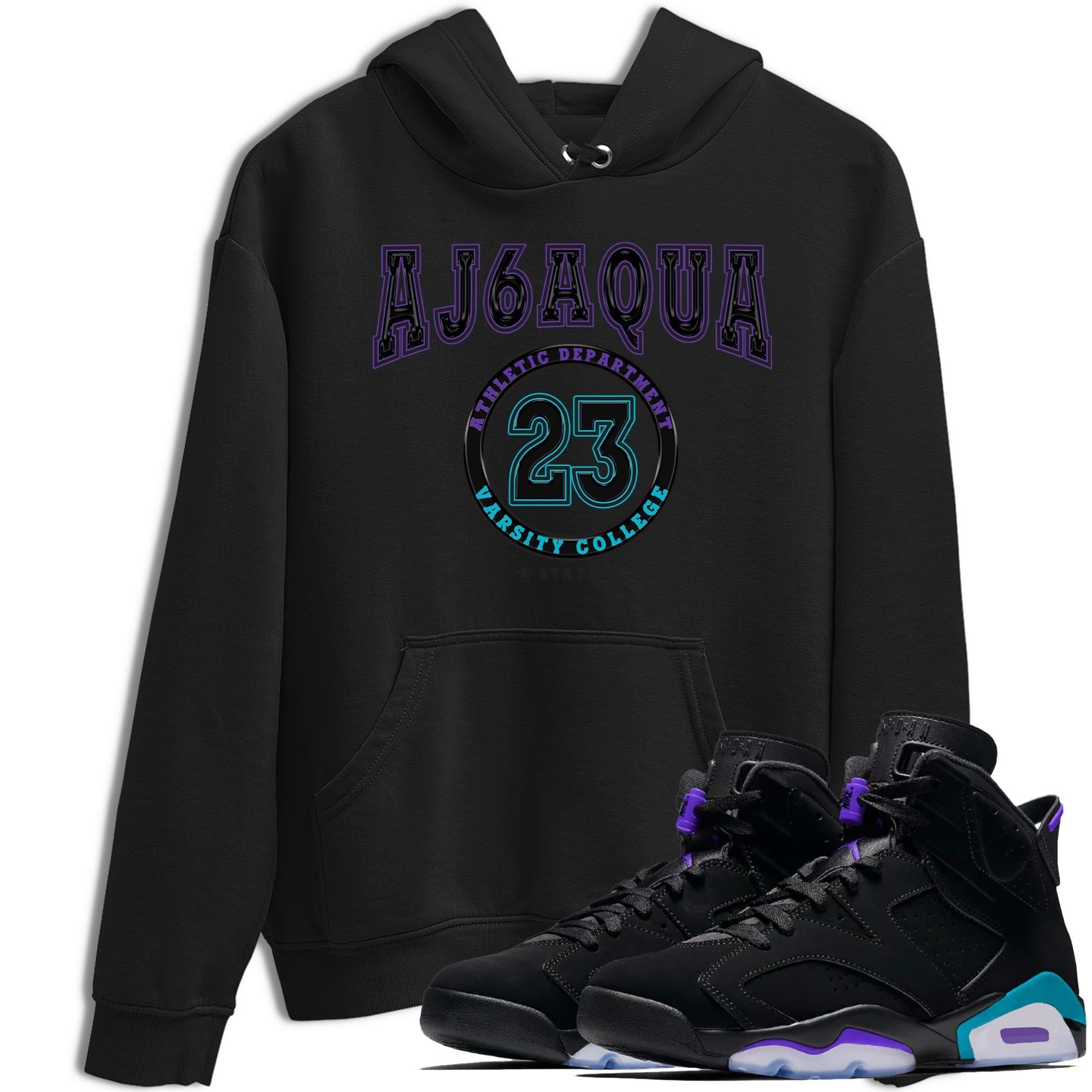 Varsity snkmatch Tee - Air Jordan 6 Aqua
