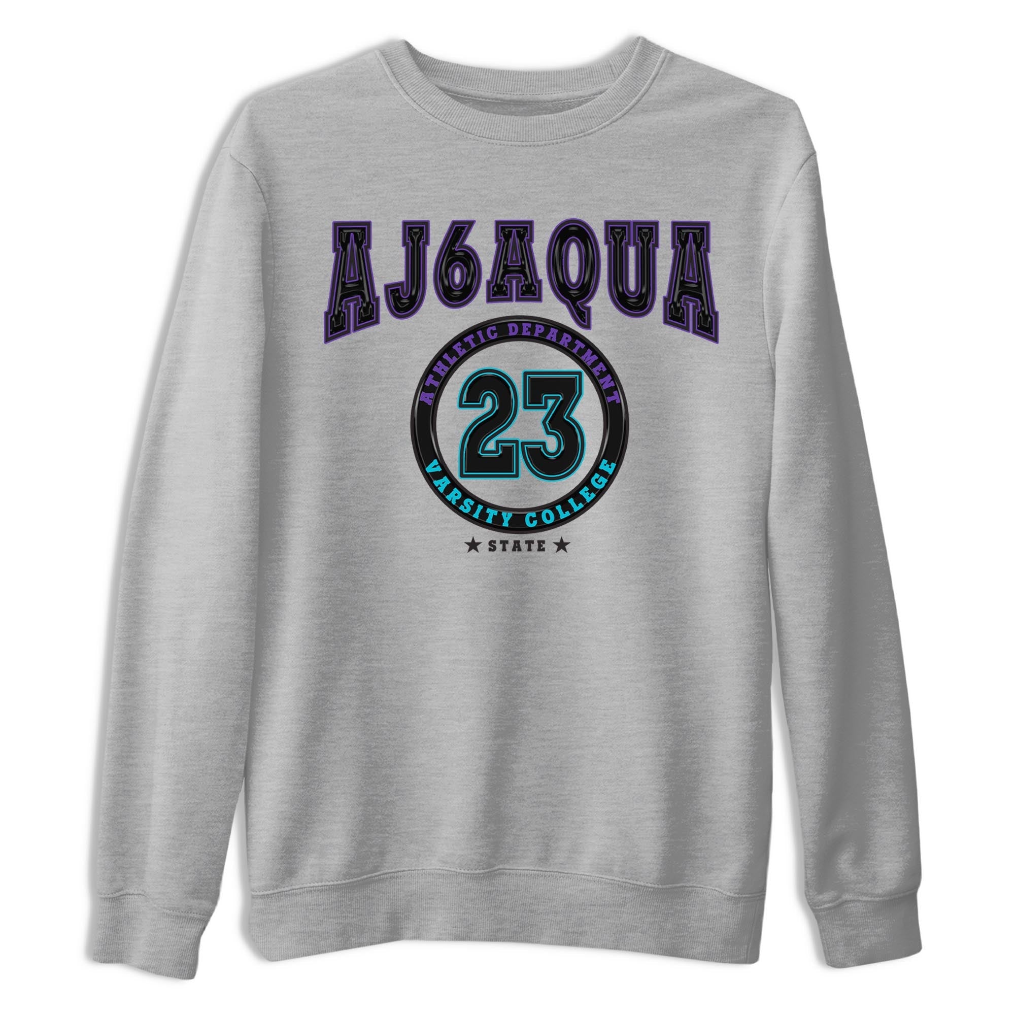 Varsity snkmatch Tee - Air Jordan 6 Aqua