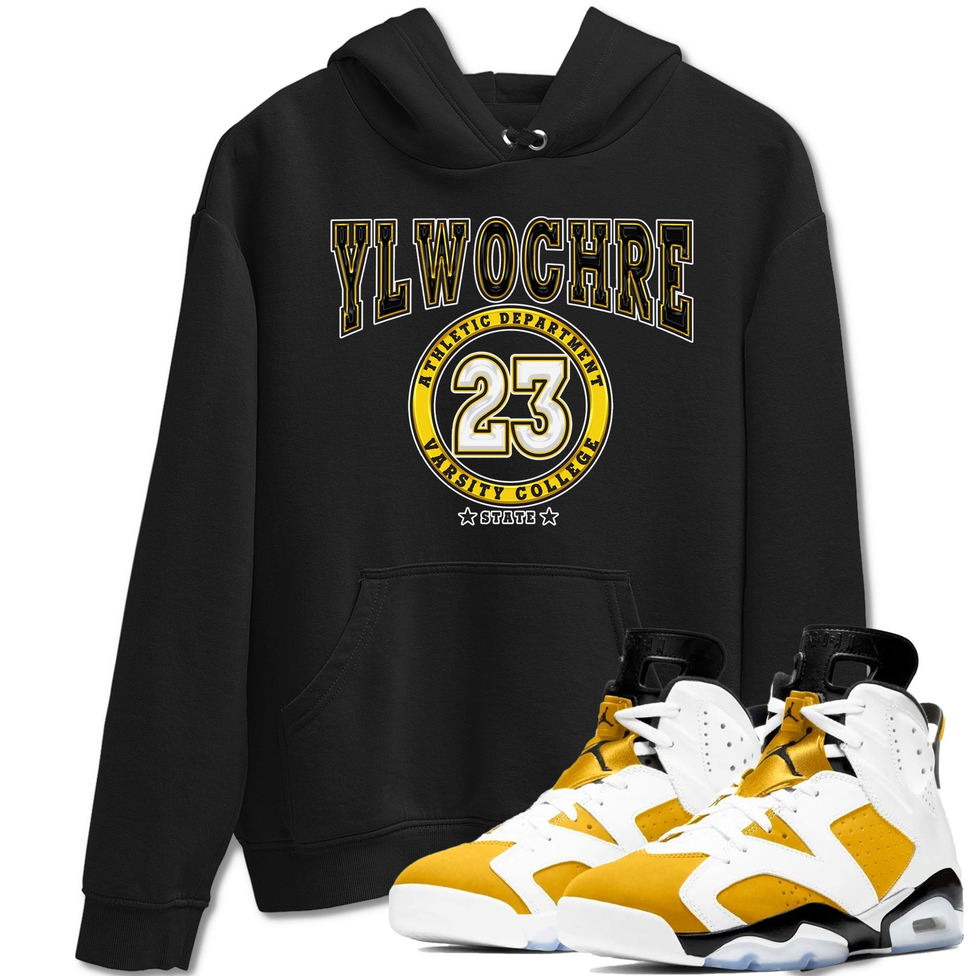 Varsity snkmatch Tees - Air Jordan 6 Yellow Ochre