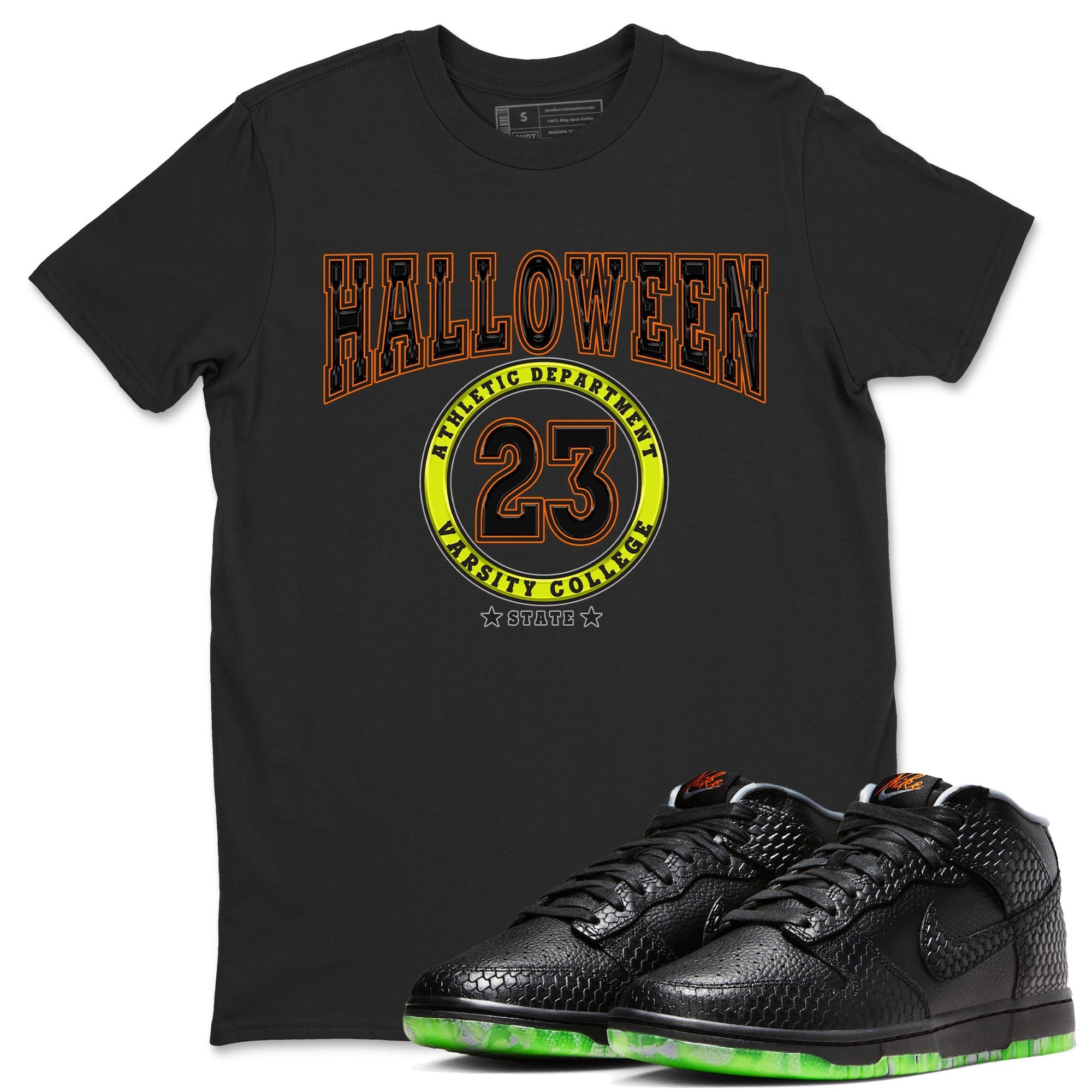 Varsity snkmatch Tee - Dunk Halloween