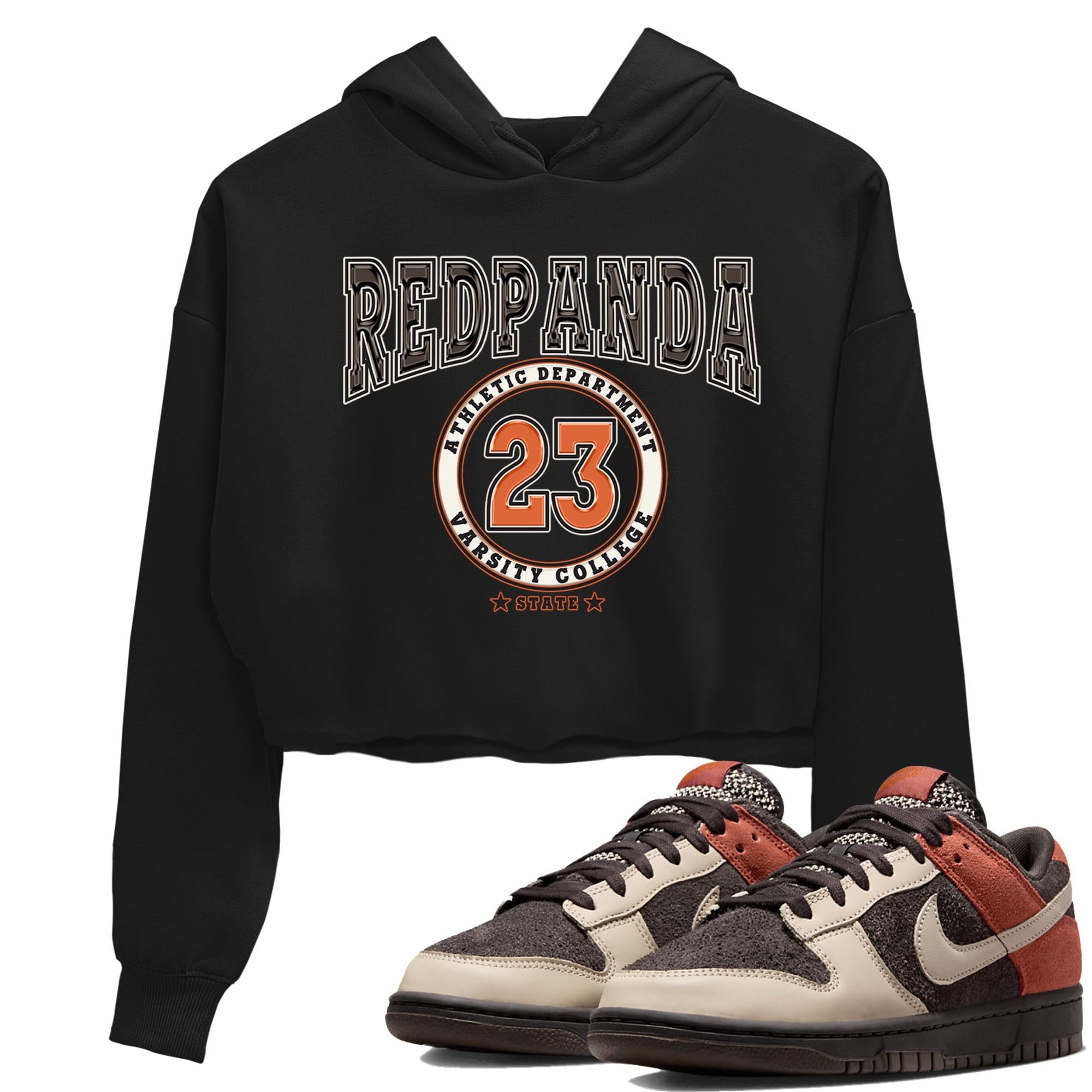 Varsity snkmatch Women's Top - Dunk Red Panda