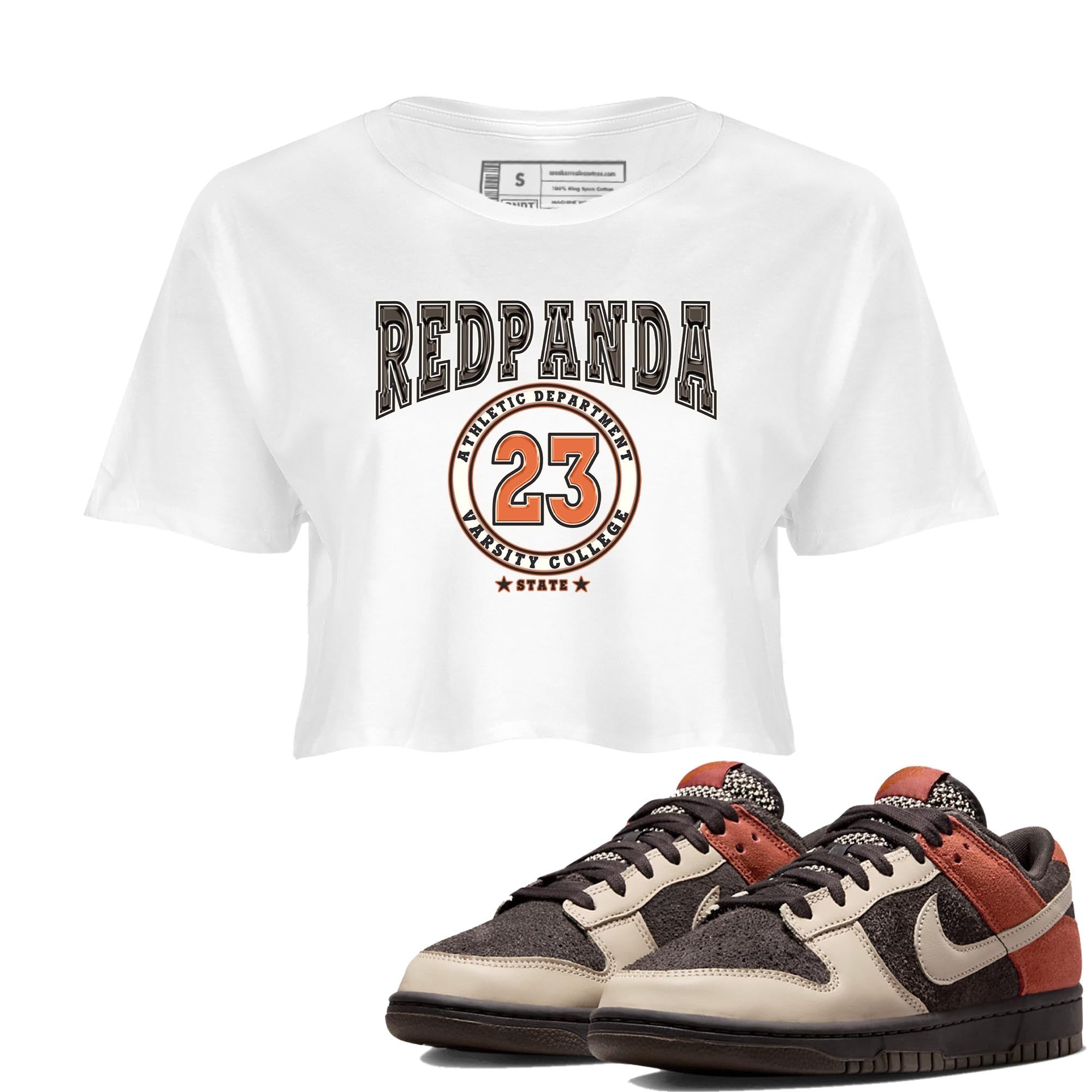 Varsity snkmatch Women's Top - Dunk Red Panda