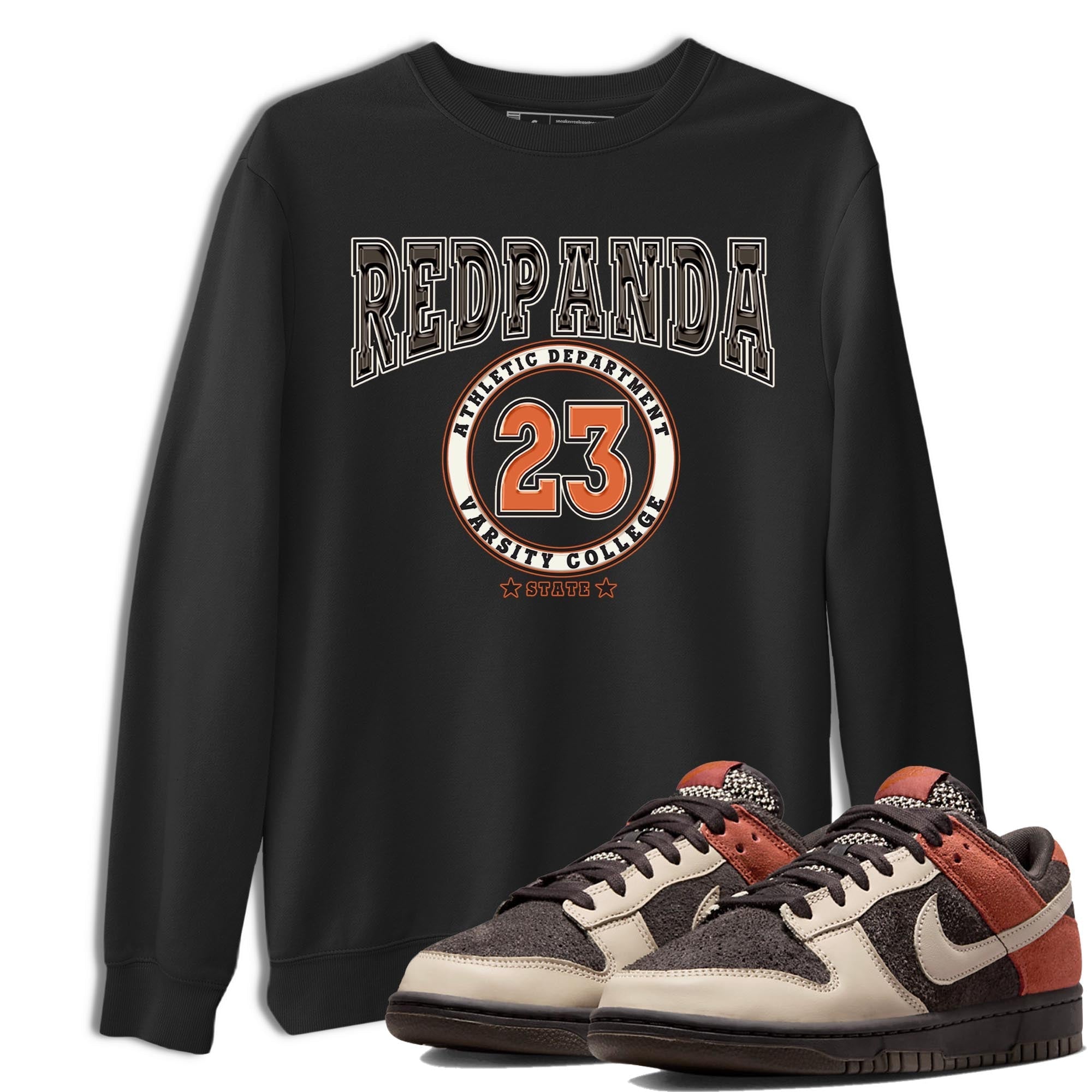 Varsity snkmatch Tee - Dunk Red Panda