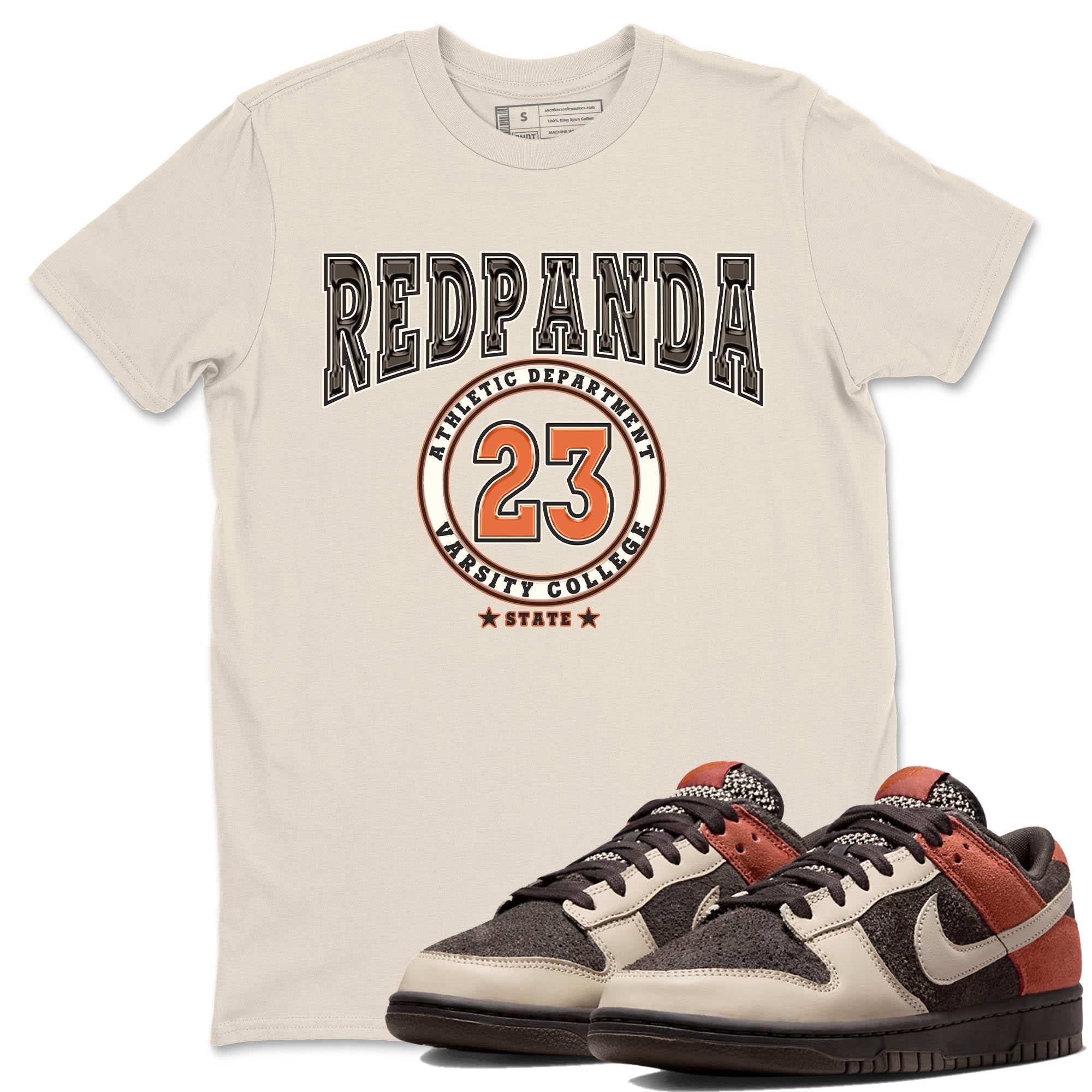 Varsity snkmatch Tee - Dunk Red Panda
