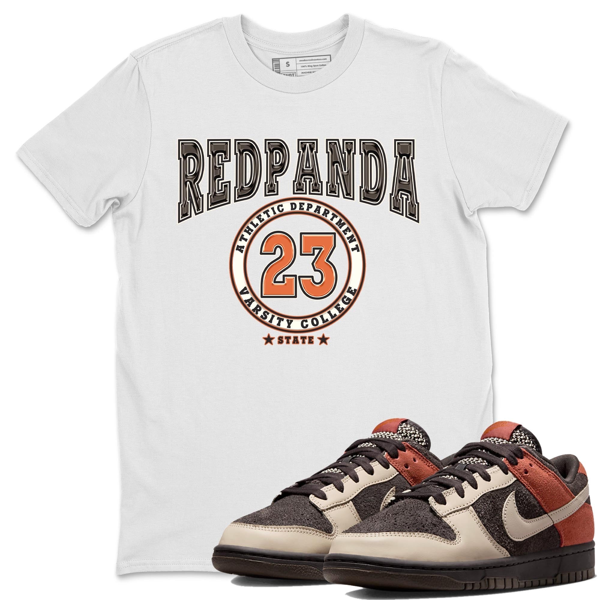 Varsity snkmatch Tee - Dunk Red Panda
