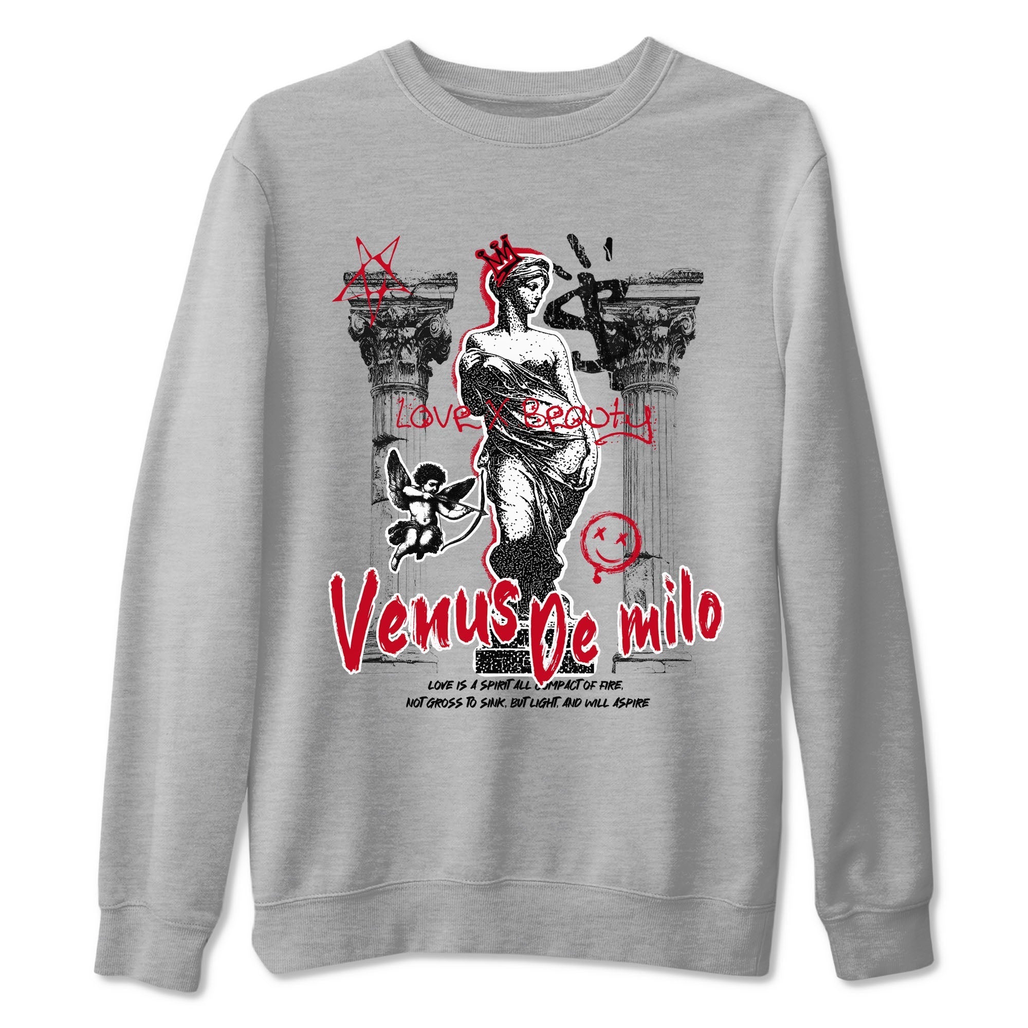 Venus De Milo snkmatch Tees - Air Jordan 1 '85 Bred