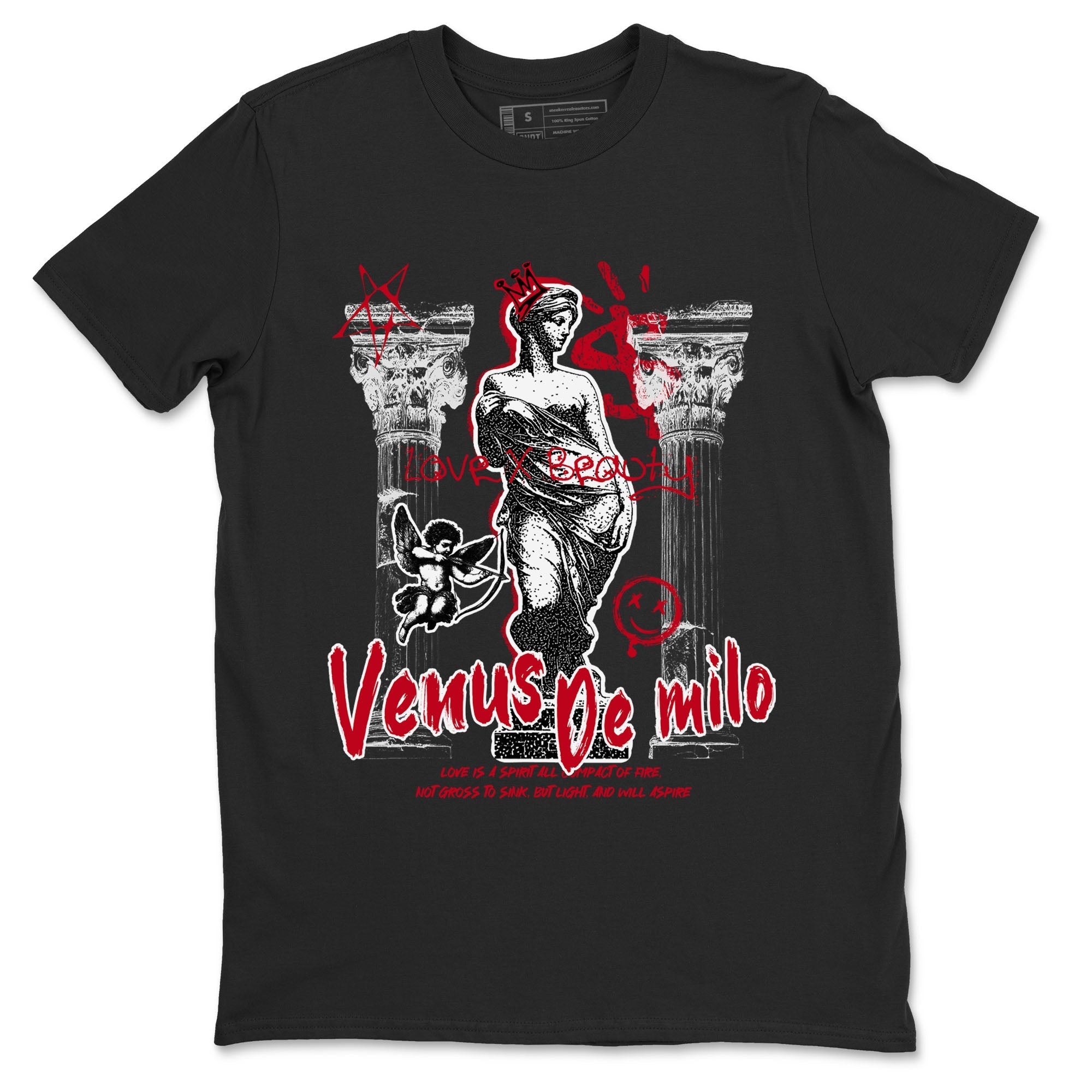 Venus De Milo snkmatch Tees - Air Jordan 1 '85 Bred