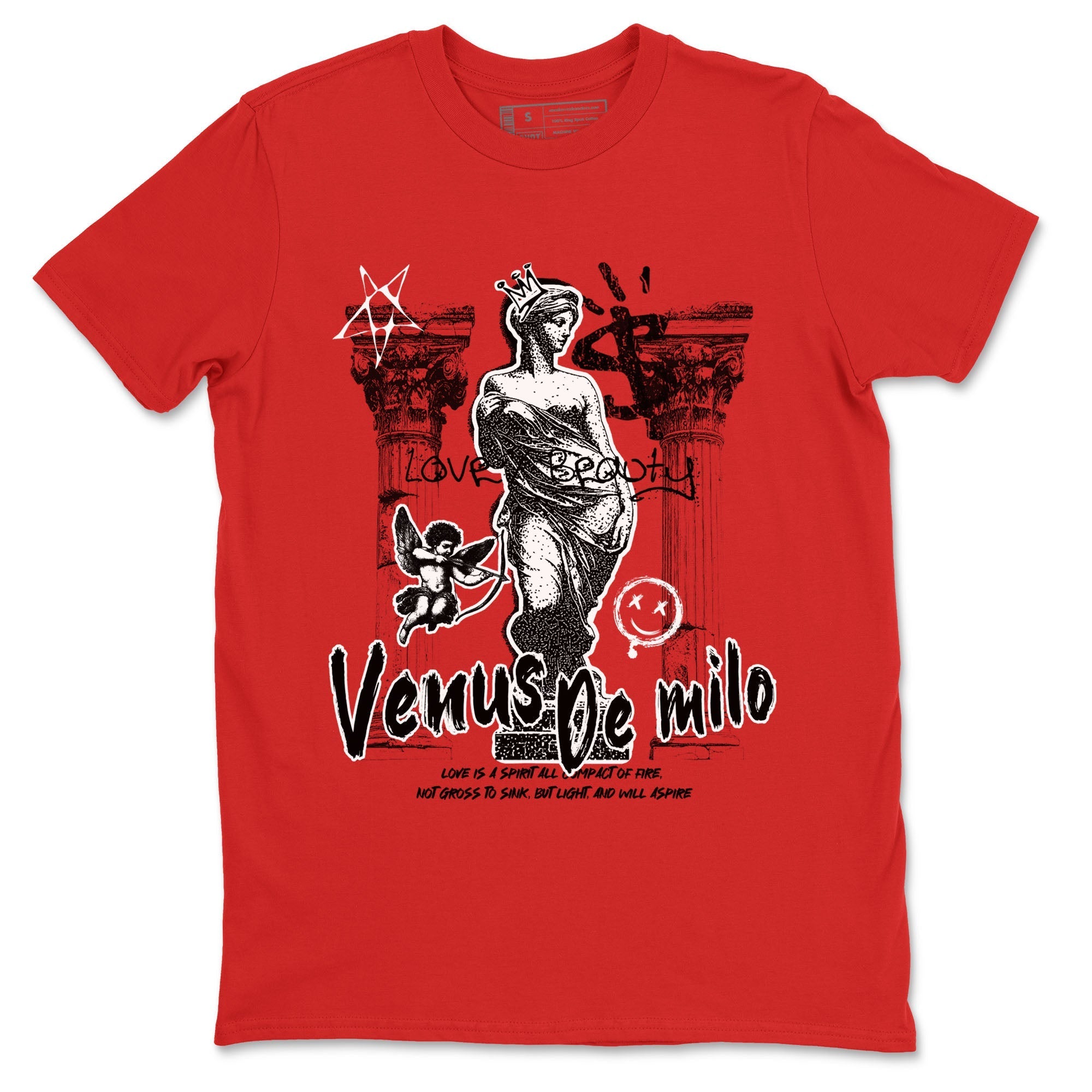 Venus De Milo snkmatch Tees - Air Jordan 1 '85 Bred