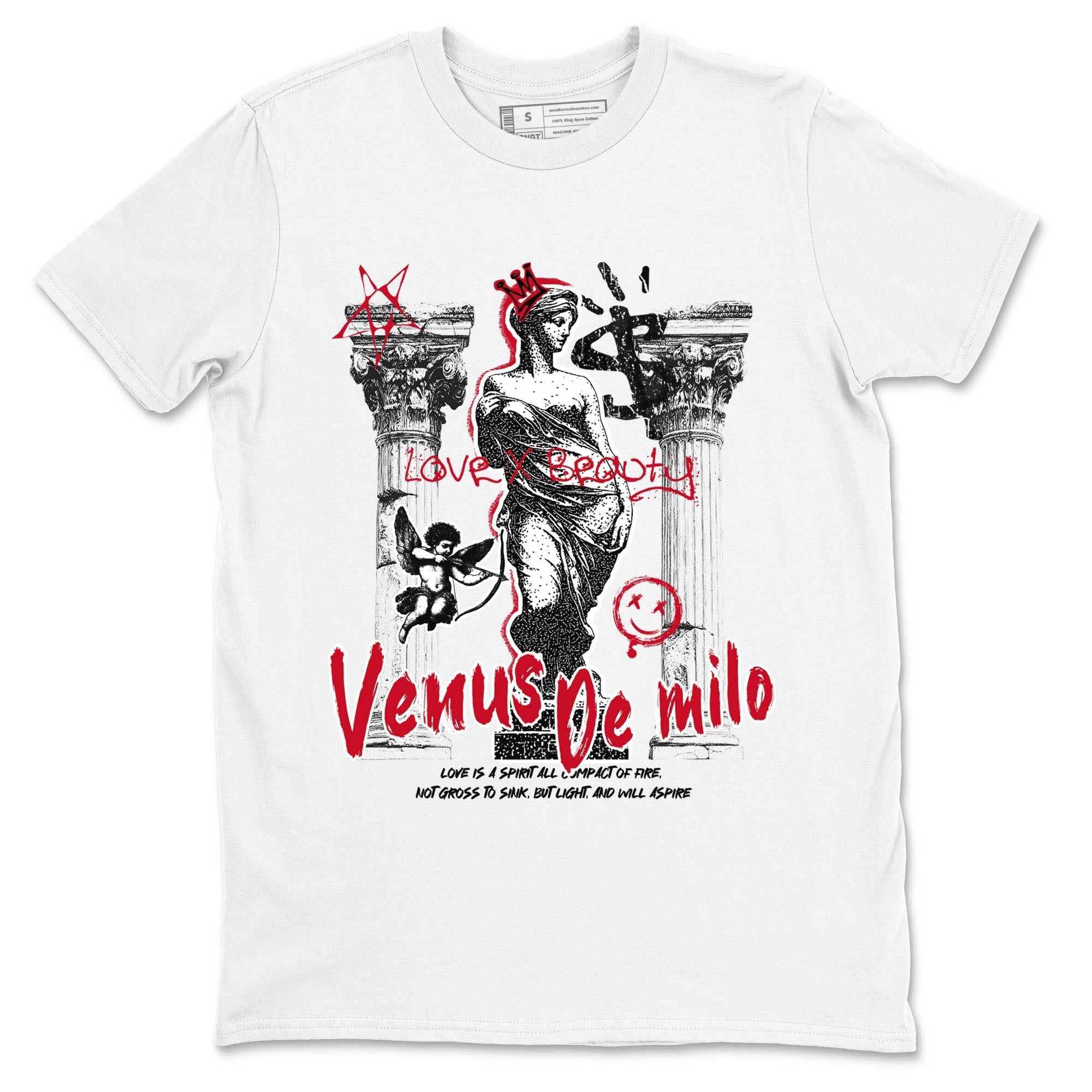 Venus De Milo snkmatch Tees - Air Jordan 1 '85 Bred