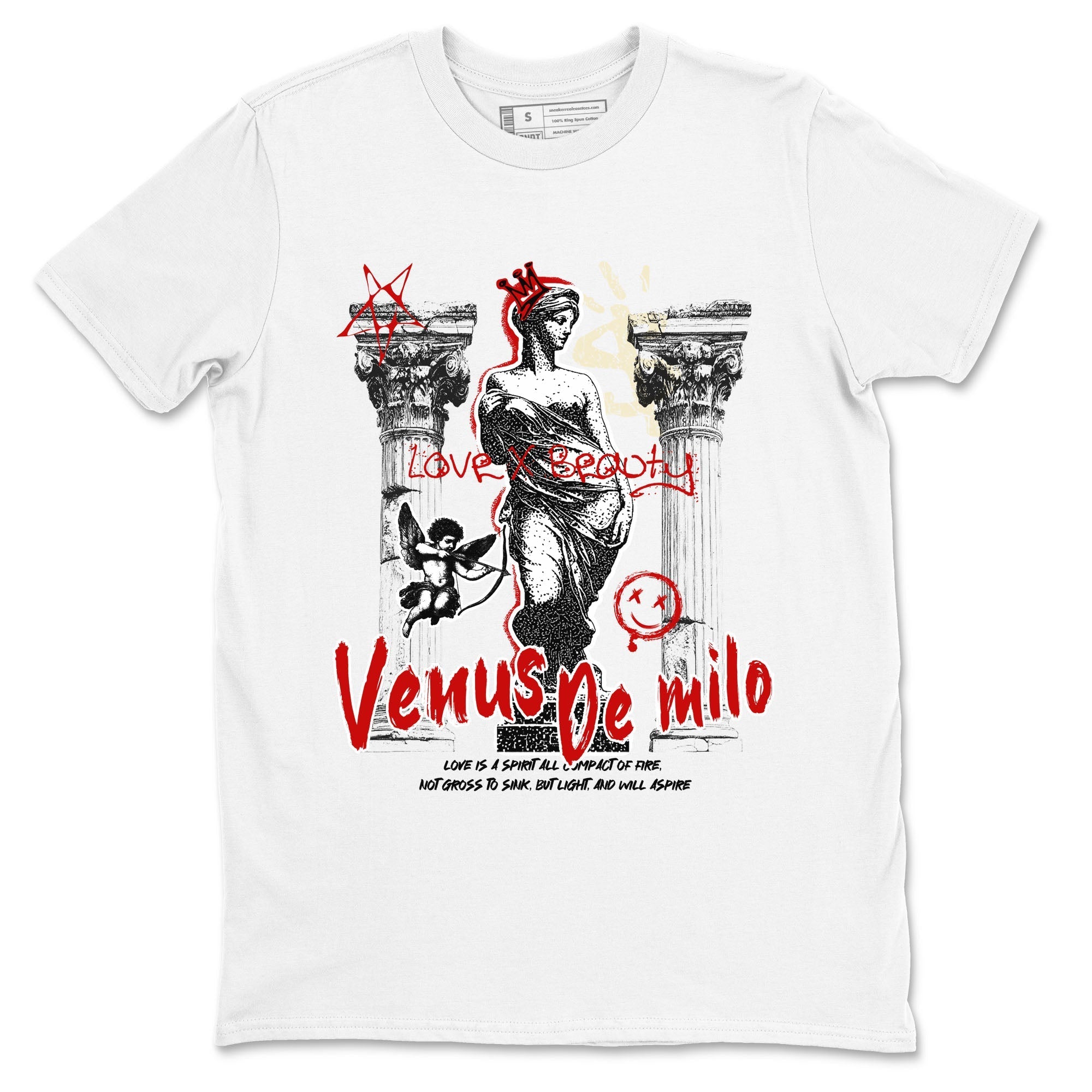 Venus De Milo snkmatch Tees - Air Jordan 1 Black Toe Reimagined