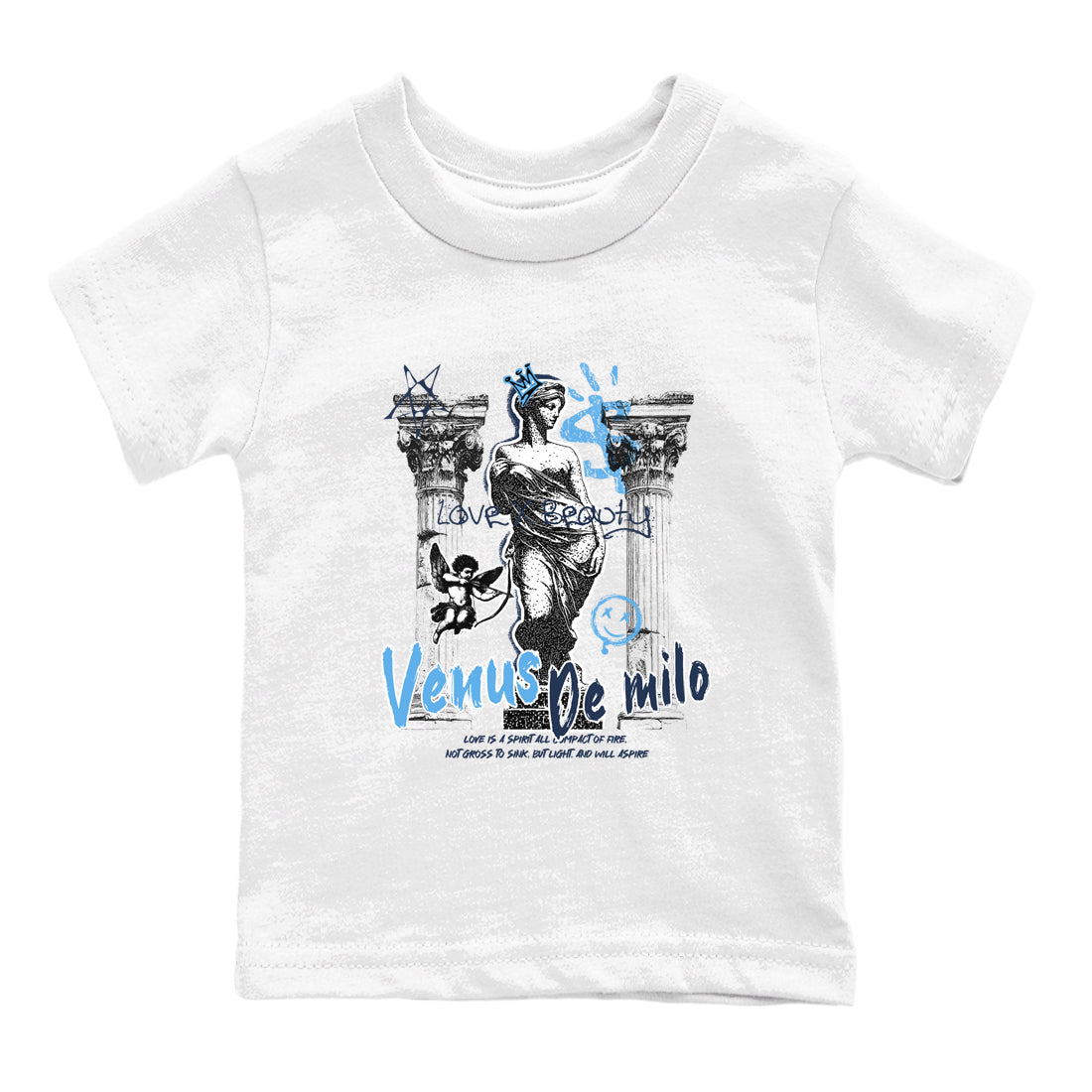 Venus De Milo snkmatch Tees Kids - Air Jordan 1 Obsidian