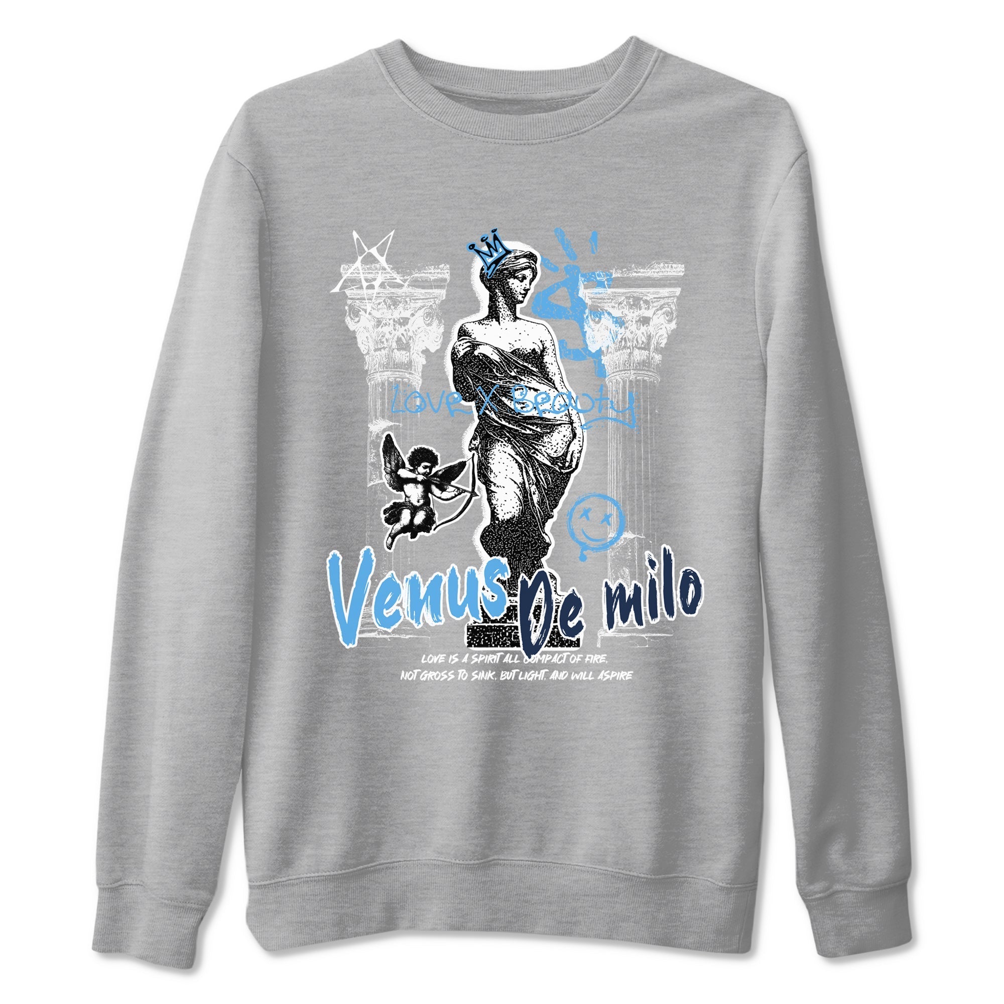 Venus De Milo snkmatch Tees - Air Jordan 1 Obsidian