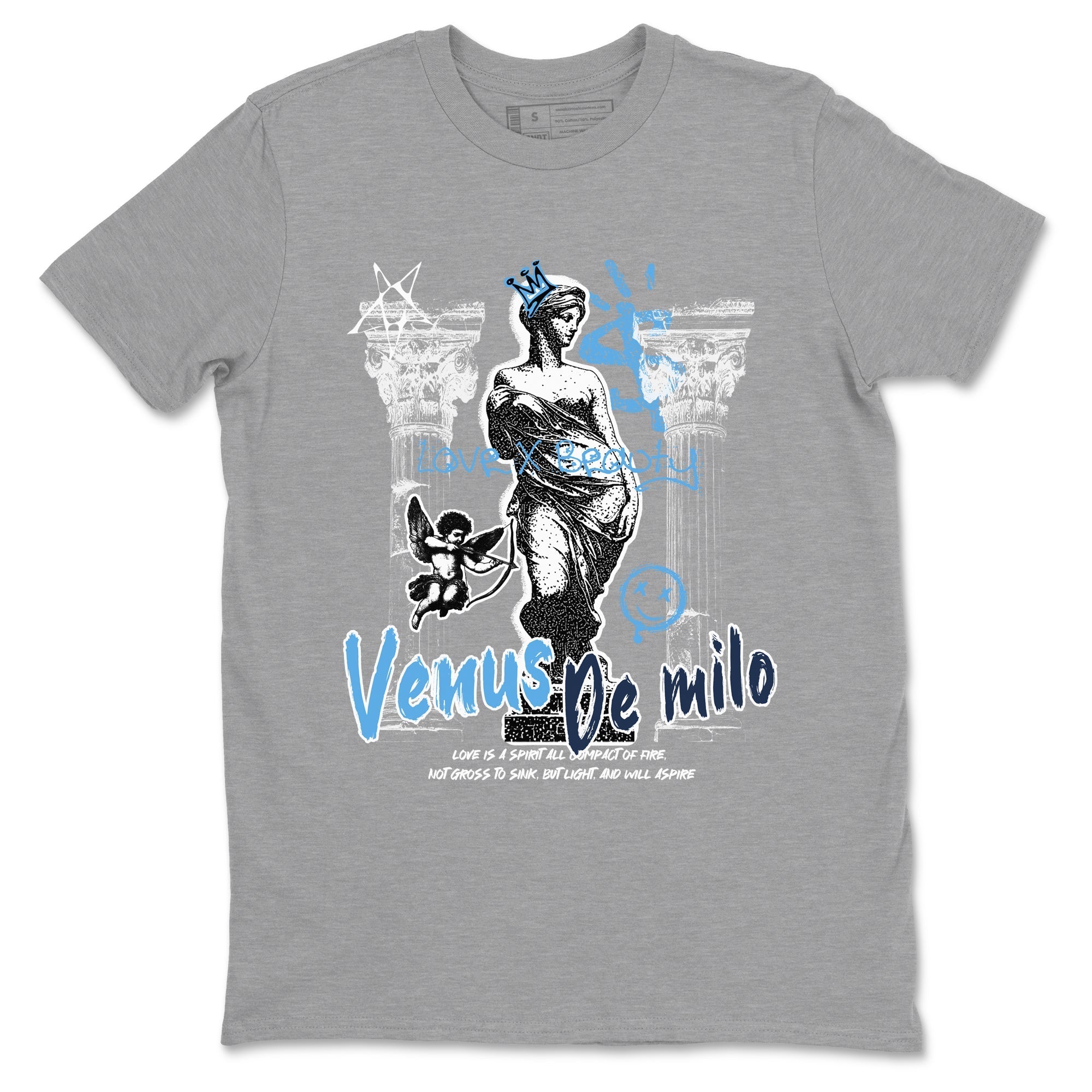Venus De Milo snkmatch Tees - Air Jordan 1 Obsidian