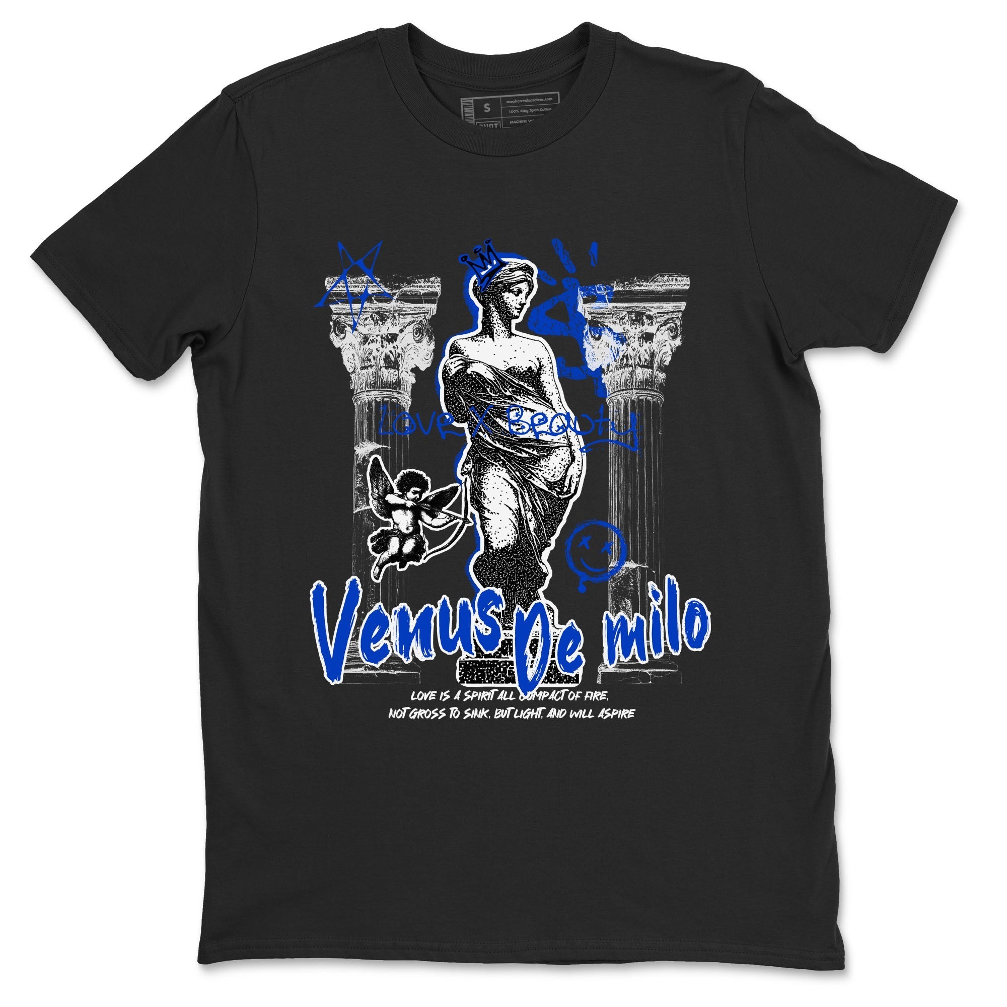 Venus De Milo snkmatch Tees - Air Jordan 12 Blueberry