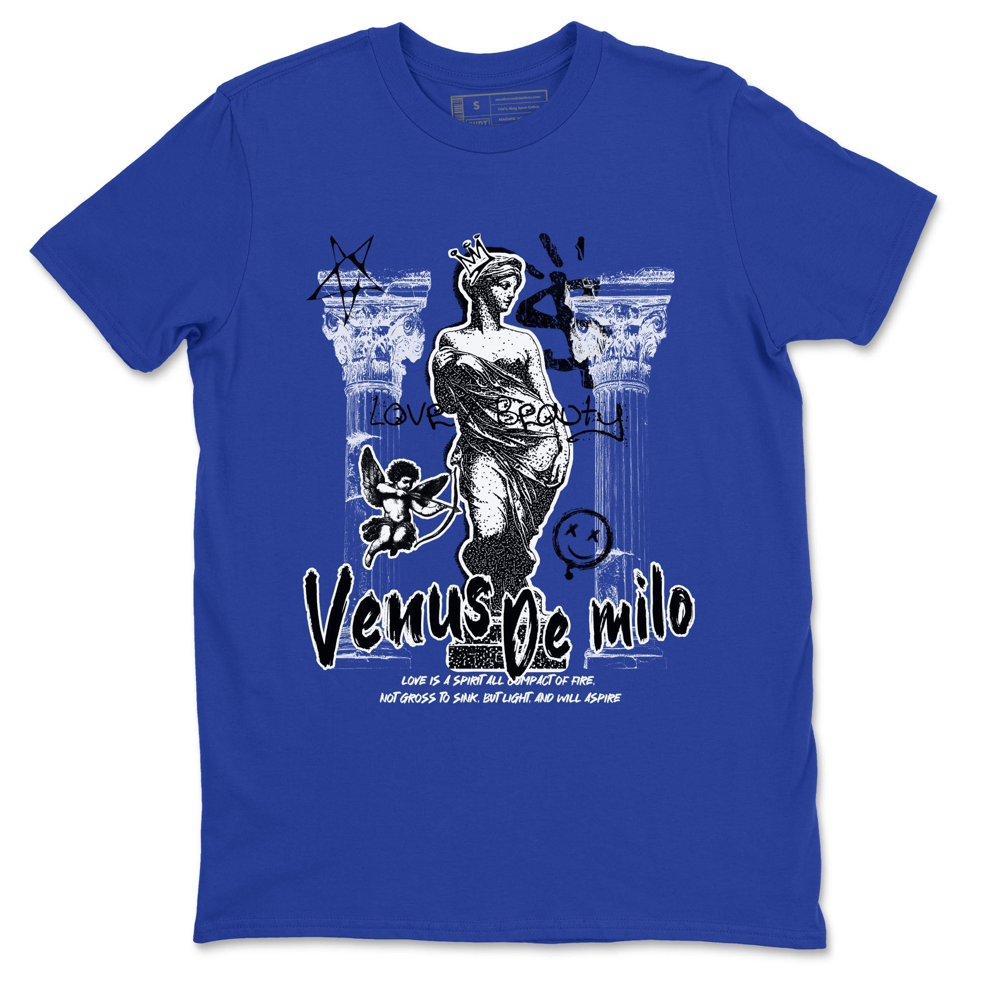 Venus De Milo snkmatch Tees - Air Jordan 12 Blueberry