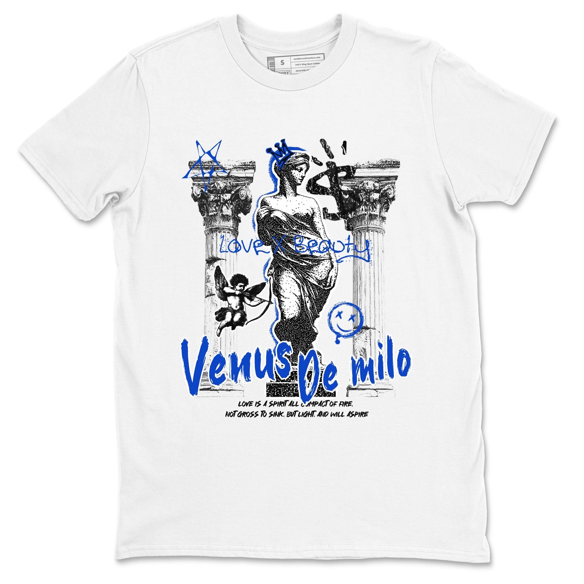 Venus De Milo snkmatch Tees - Air Jordan 12 Blueberry