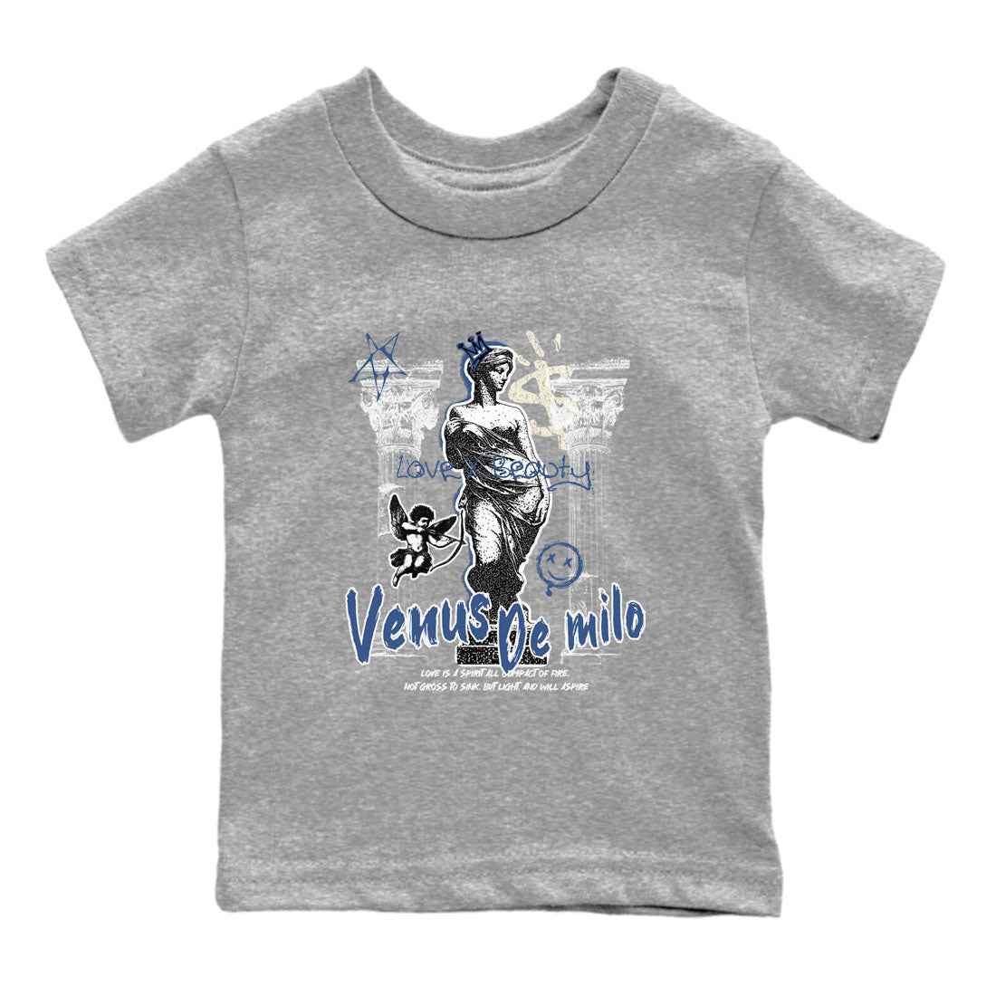 Venus De Milo snkmatch Tees Kids - Air Jordan 3 A Ma Maniere x Diffused Blue