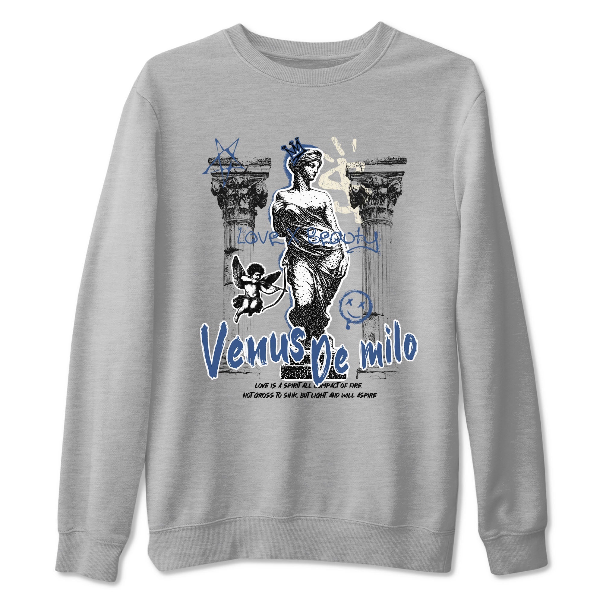 Venus De Milo snkmatch Tees - Air Jordan 3 A Ma Maniere x Diffused Blue