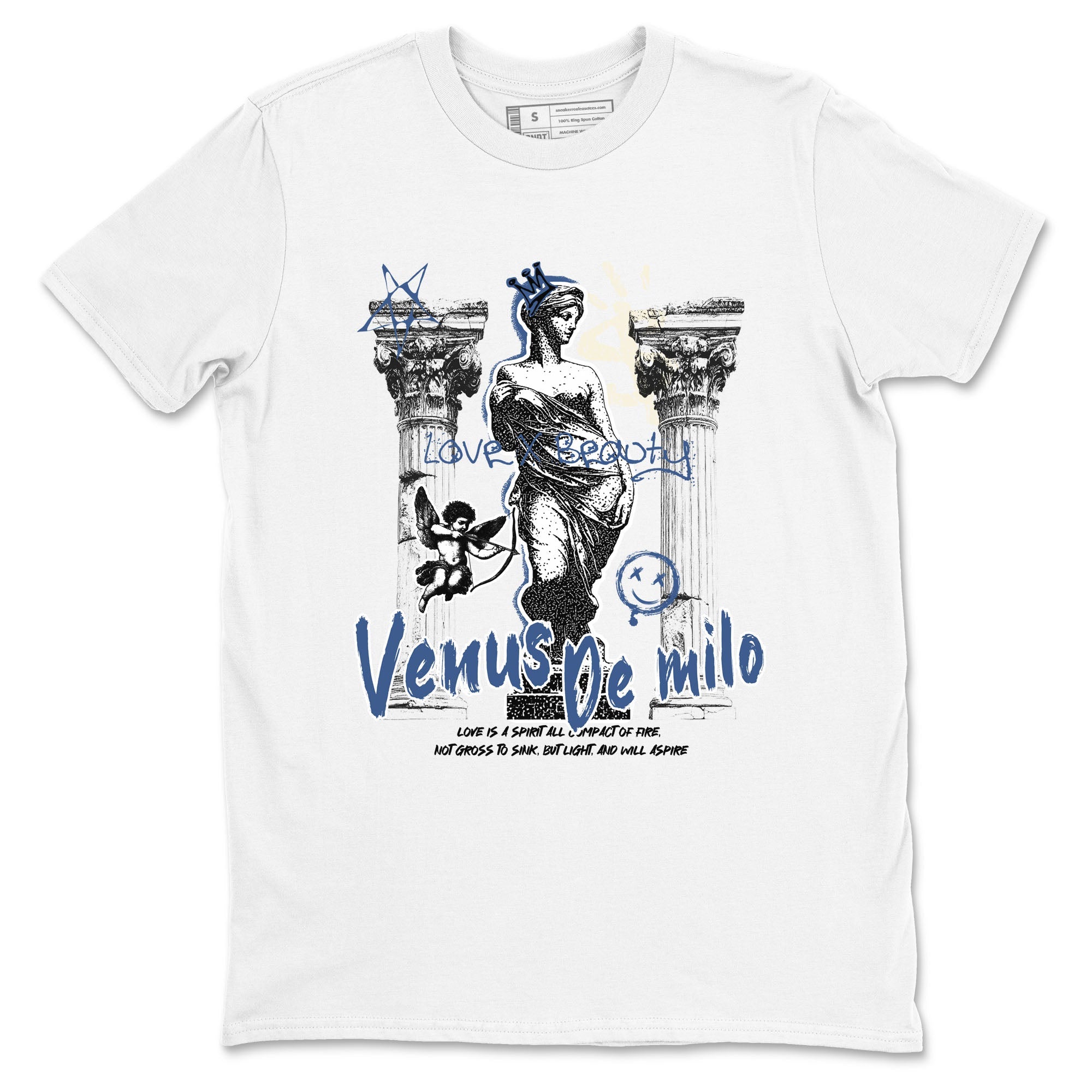 Venus De Milo snkmatch Tees - Air Jordan 3 A Ma Maniere x Diffused Blue