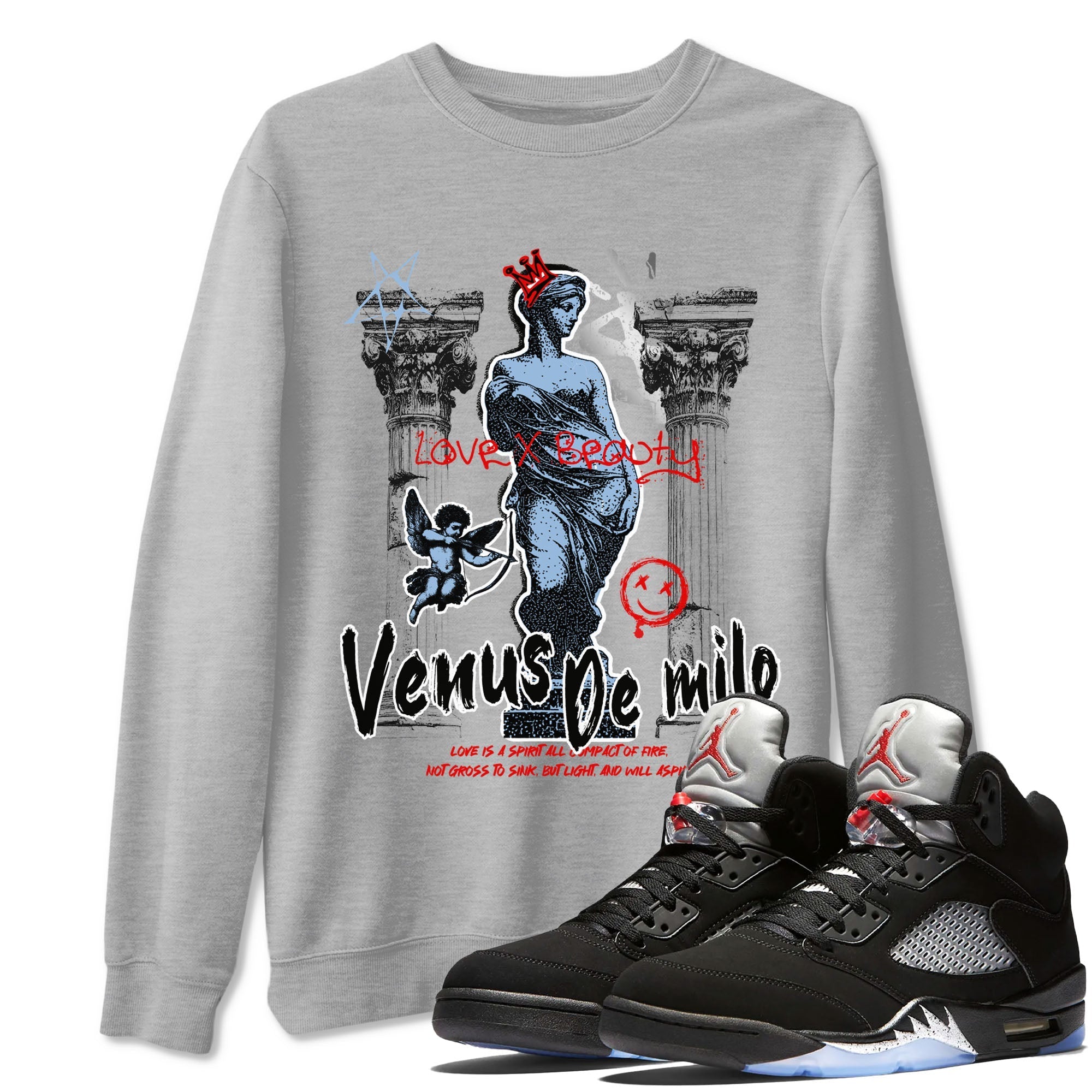 Venus De Milo snkmatch Tees - Air Jordan 5 Reimagined