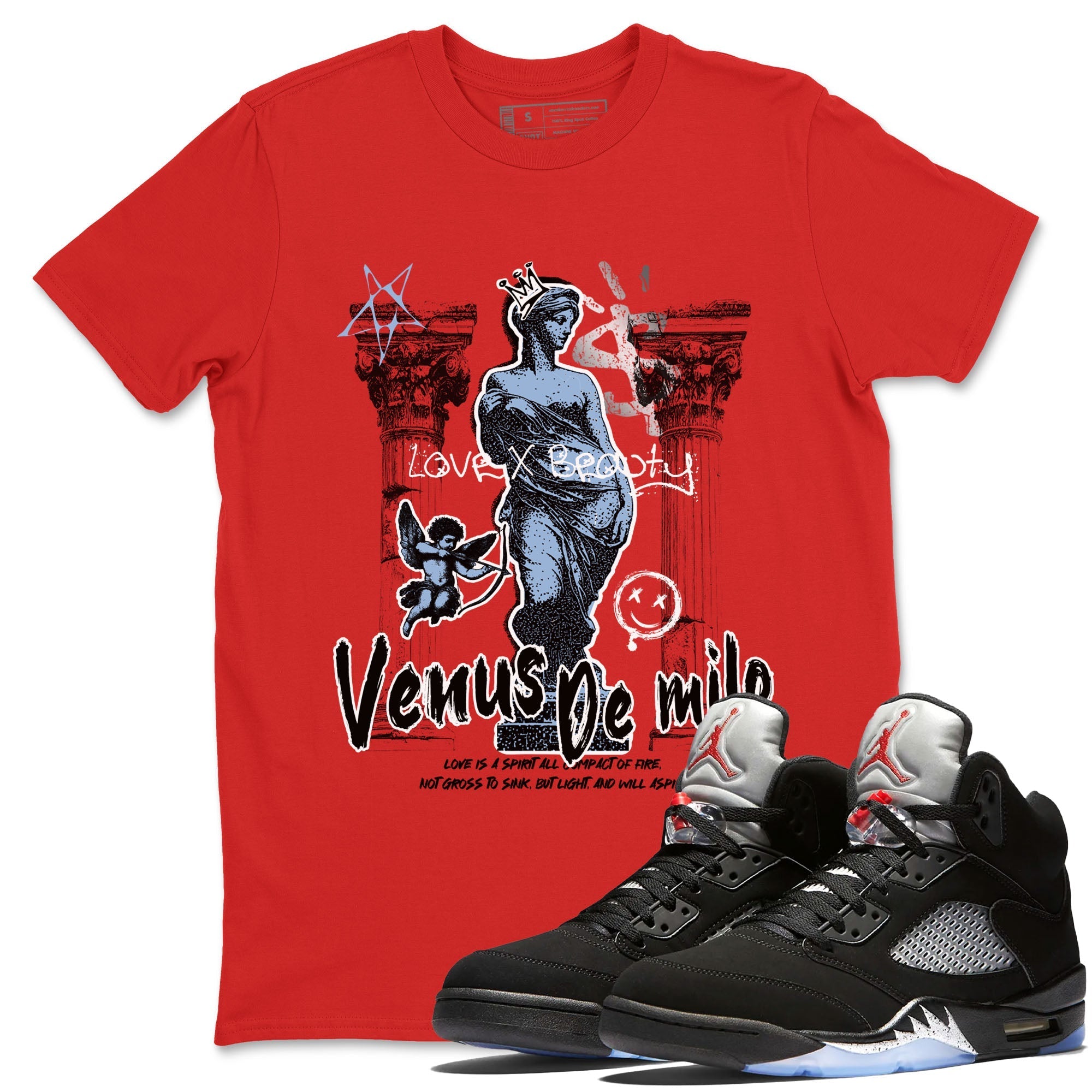 Venus De Milo snkmatch Tees - Air Jordan 5 Reimagined