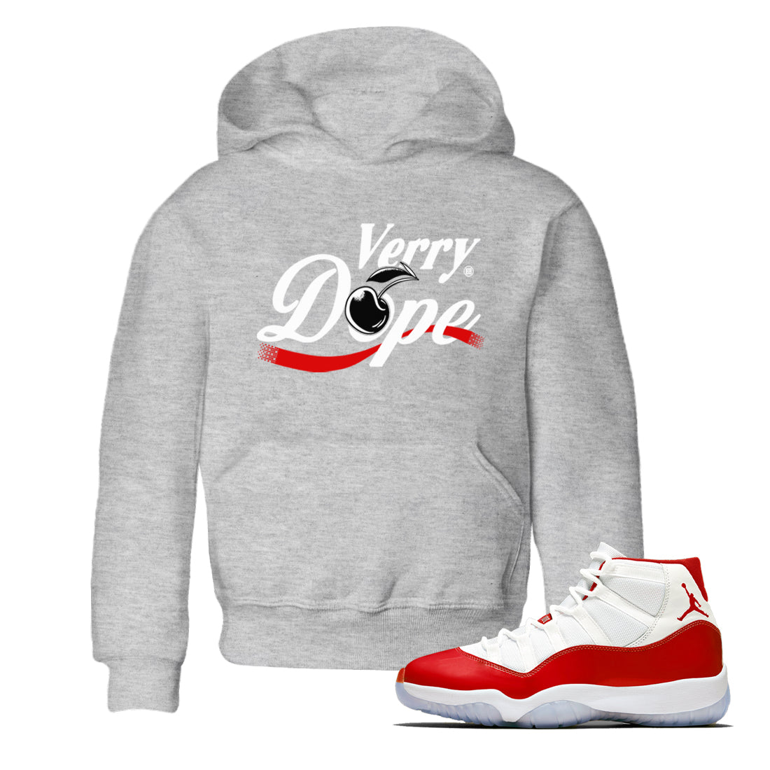 Verry Dope snkmatch Tees Kids - Air Jordan 11 Cherry