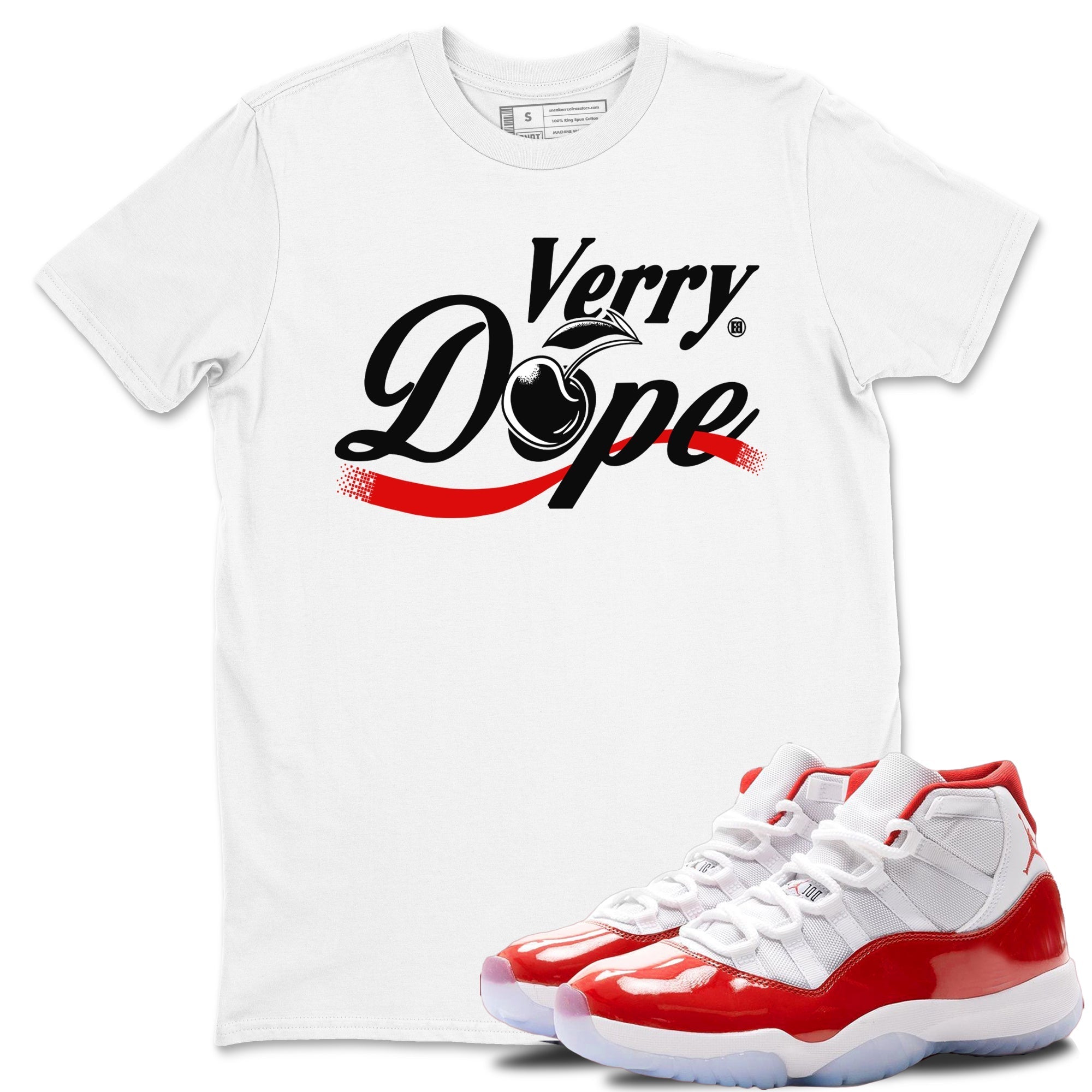 Verry Dope snkmatch Tees - Air Jordan 11 Cherry