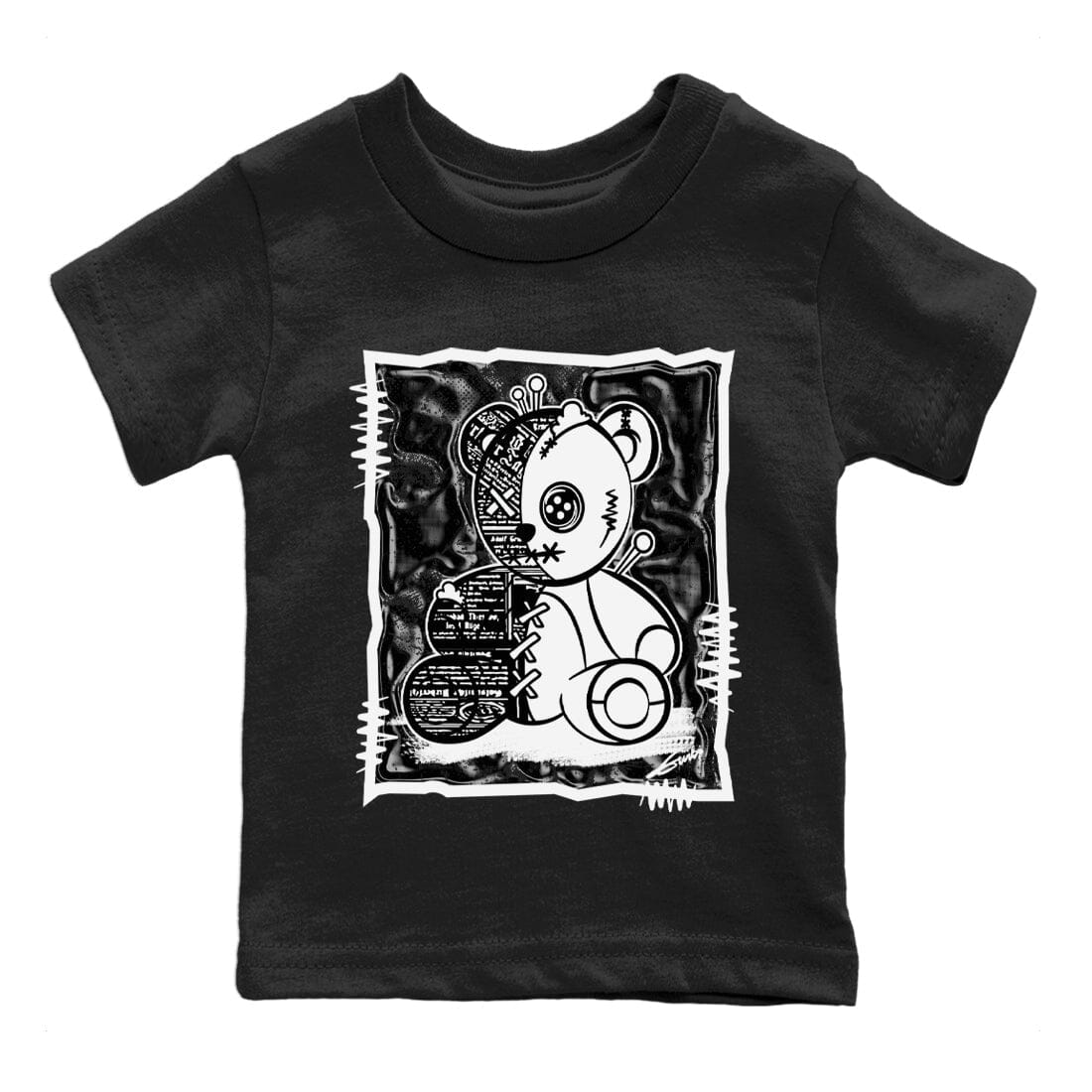 Vintage Bear Kids Tops - Air Jordan 1 Homage
