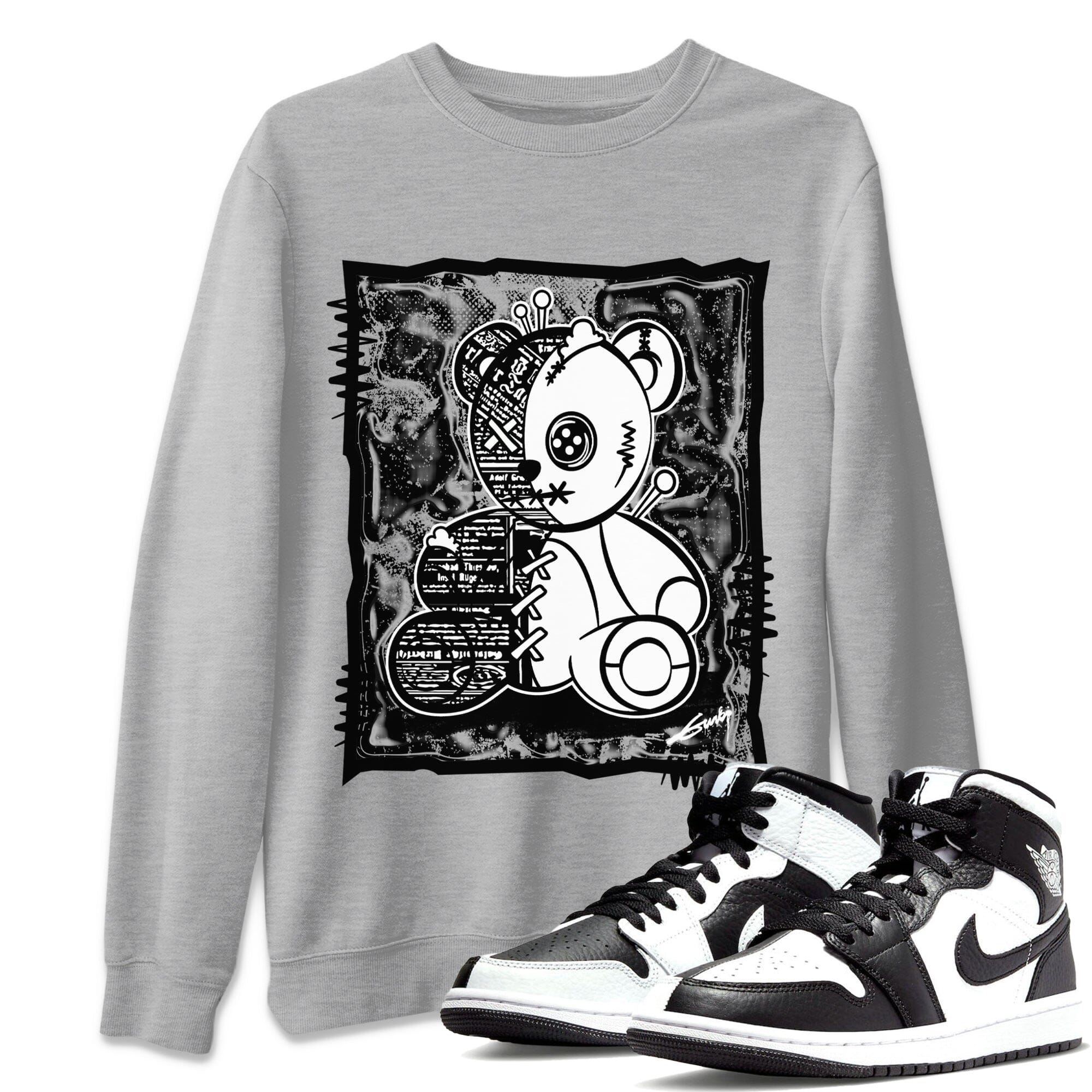 Vintage Bear Unisex Tops - Air Jordan 1 Homage