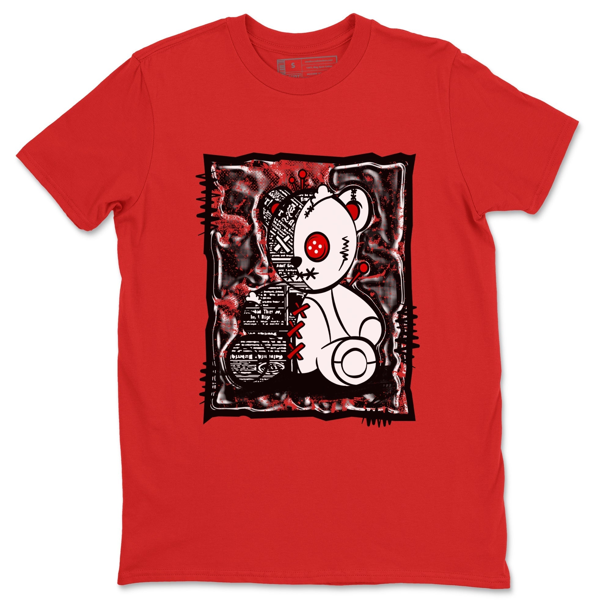 Vintage Bear snkmatch Tees - Air Jordan 11 Bred Velvet