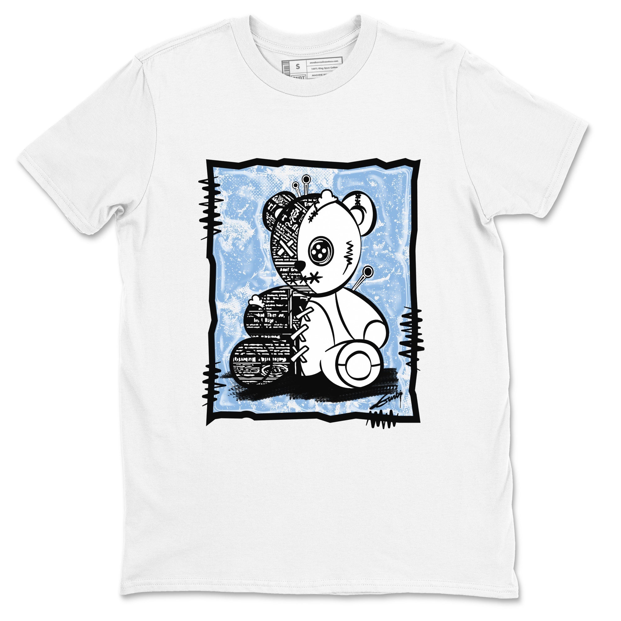 Vintage Bear snkmatch Tees - Air Jordan 11 Retro Legend Blue