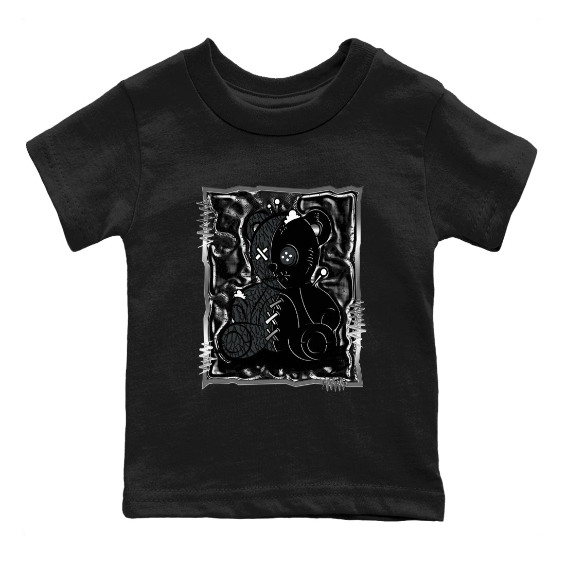 Vintage Bear snkmatch Tees Kids - Air Jordan 3 Black Cat