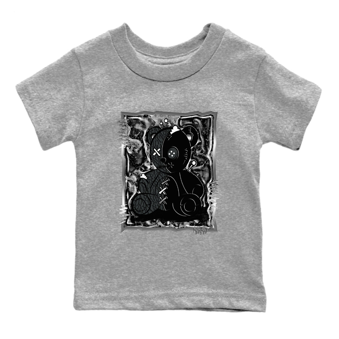 Vintage Bear snkmatch Tees Kids - Air Jordan 3 Black Cat