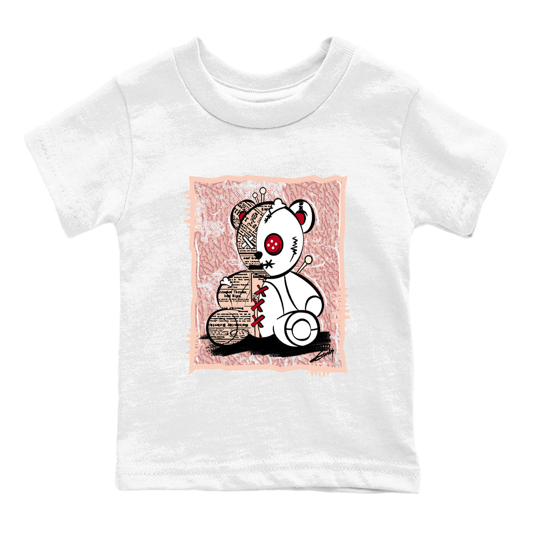 Vintage Bear snkmatch Tees Kids - Air Jordan 3 Valentines Day