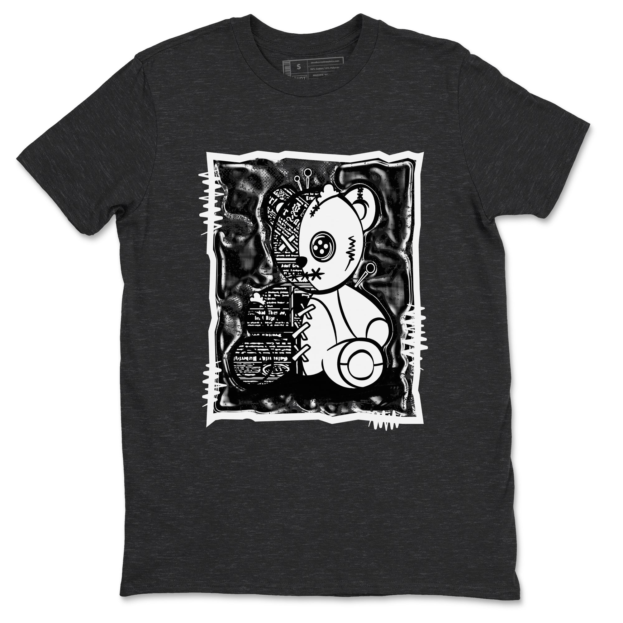 Vintage Bear snkmatch Tees - Air Jordan 4 White Thunder