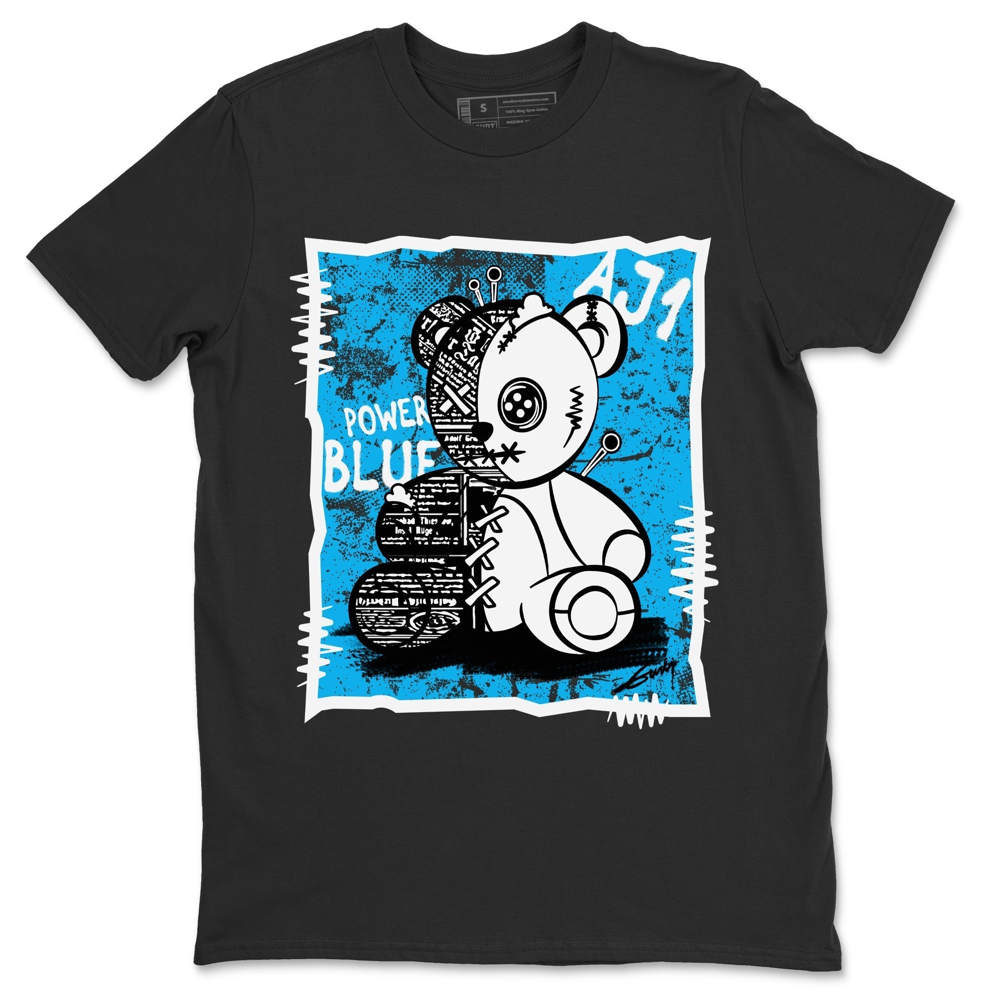 Vintage Bear Unisex Tops - Air Jordan 1 Powder Blue